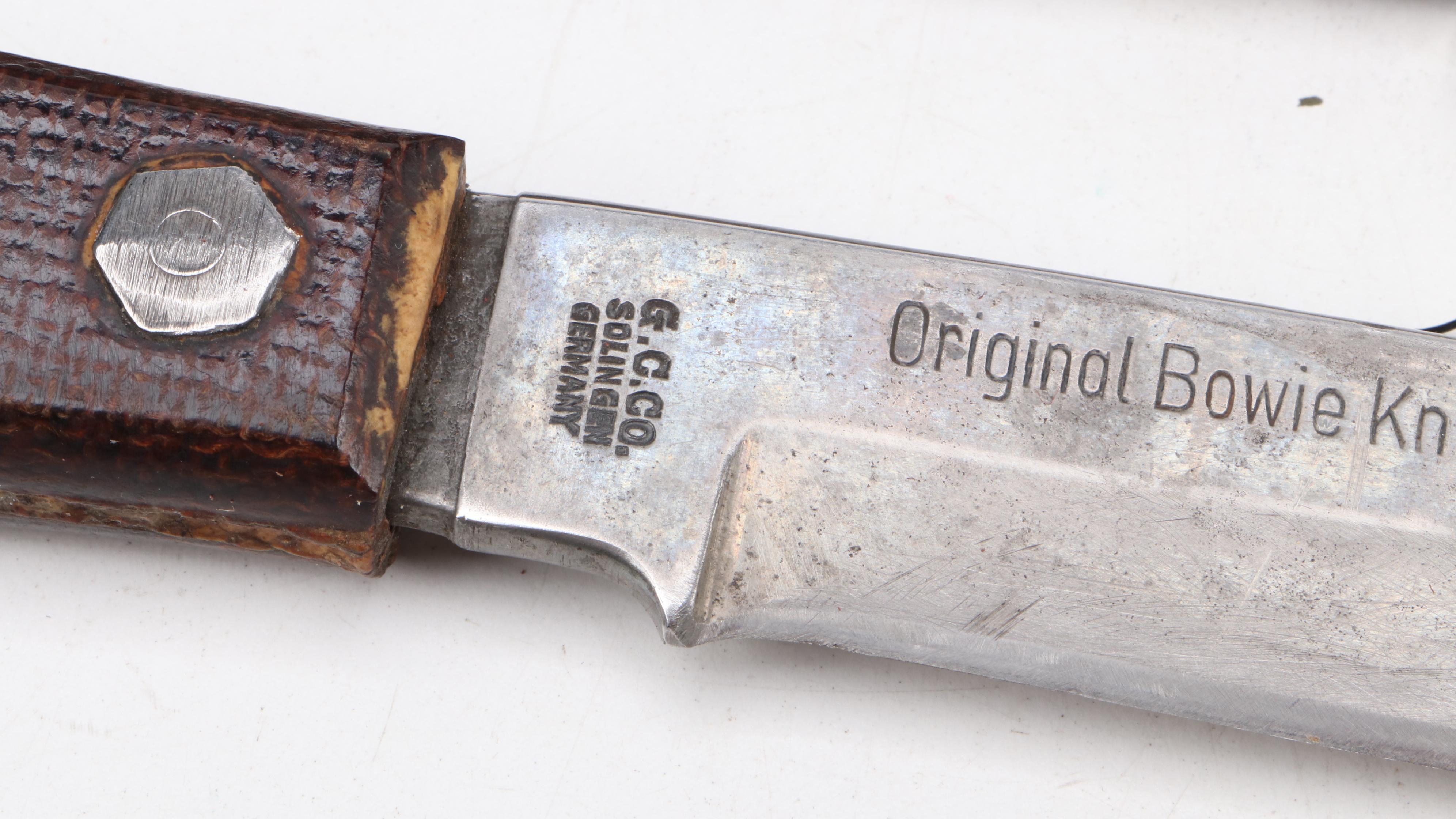 Collection of Five Fixed Blade Knives Including CRKT Wind River