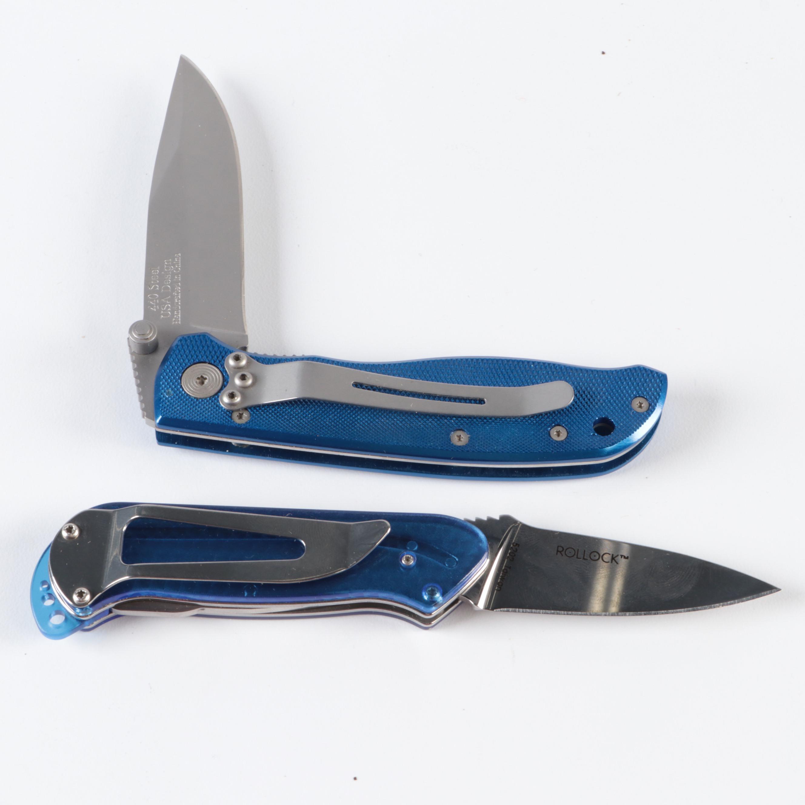 Collection of Ten Knives Including Buck