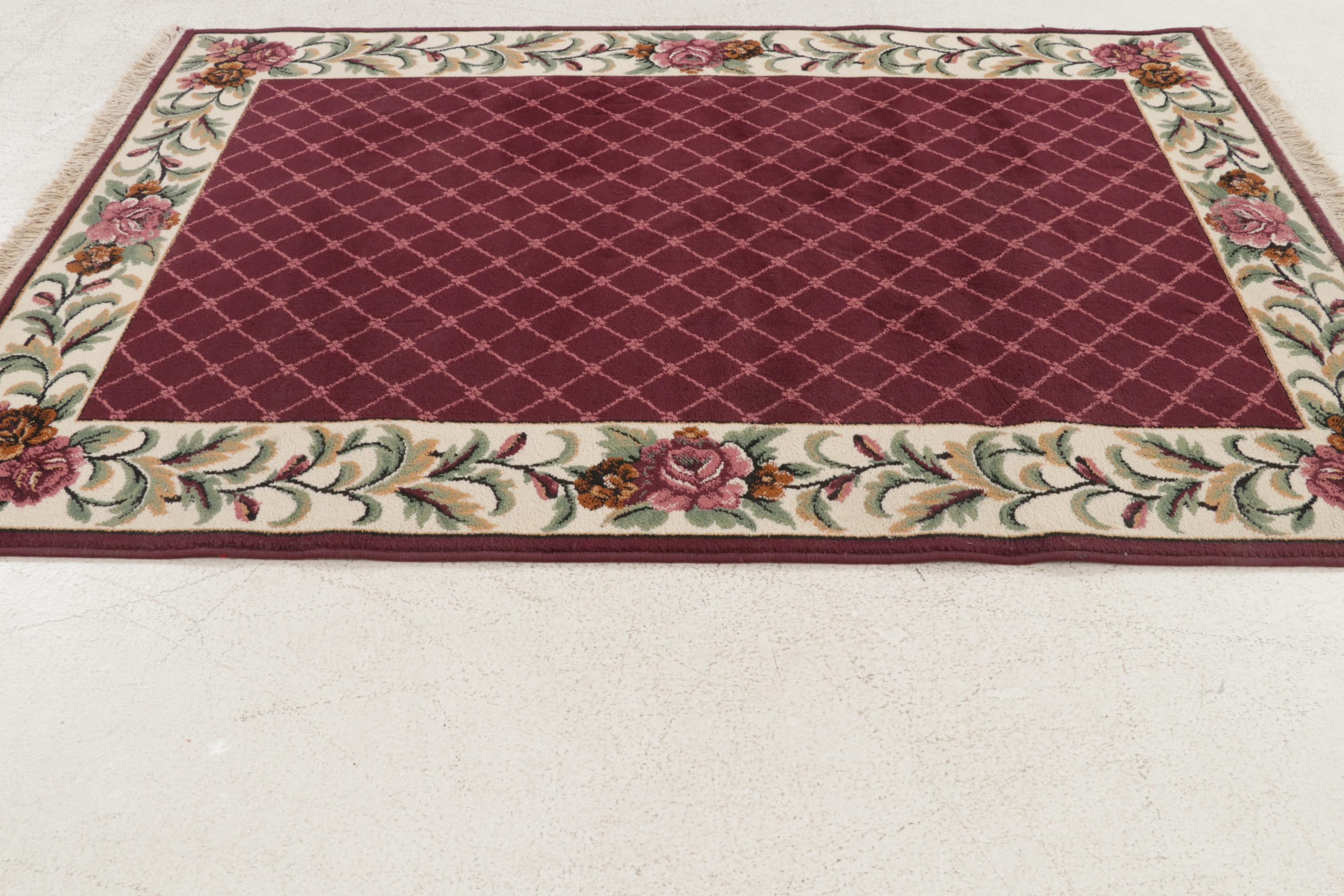 5' x 7'7 Machine Made Andes Collection Area Rug