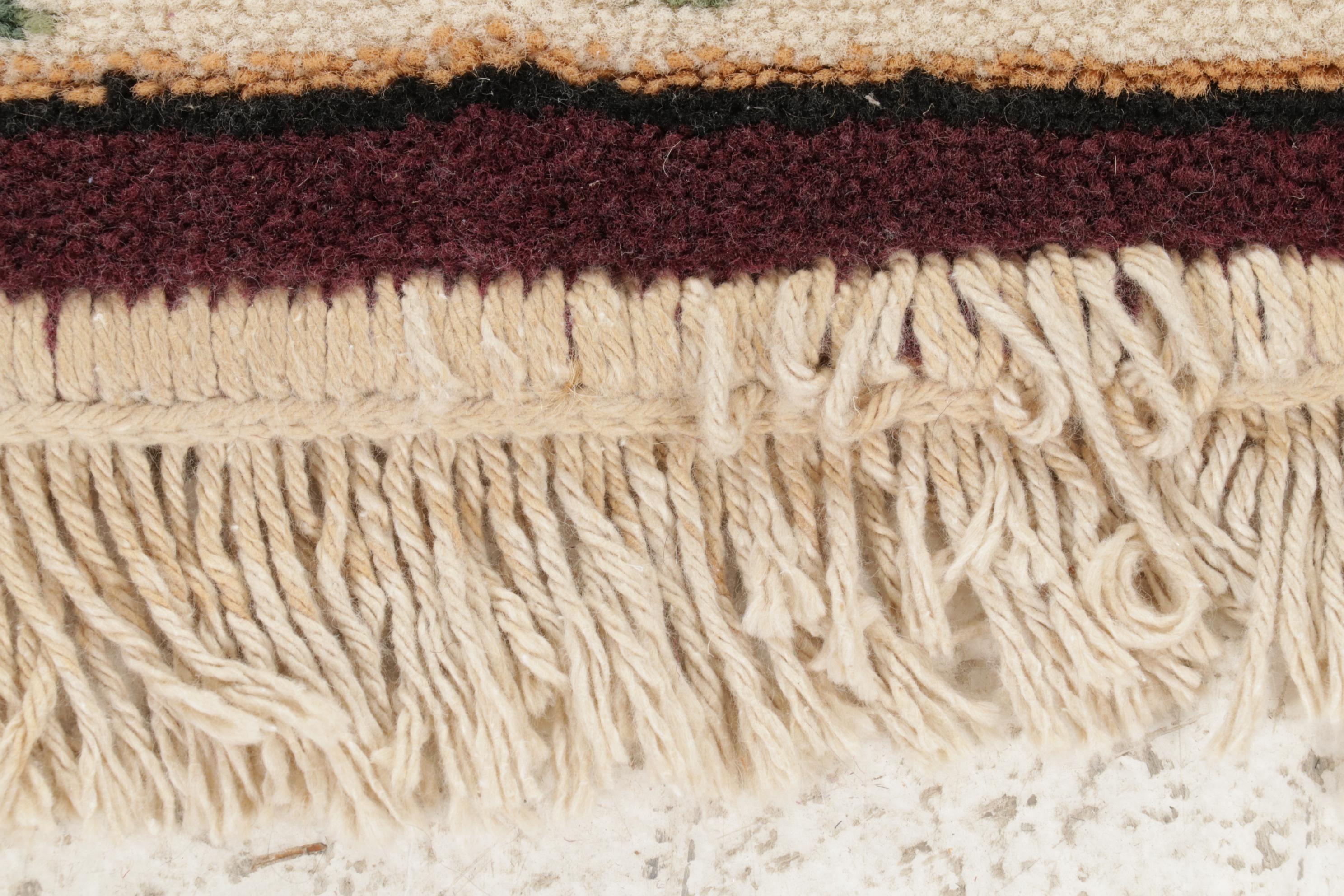 5' x 7'7 Machine Made Andes Collection Area Rug