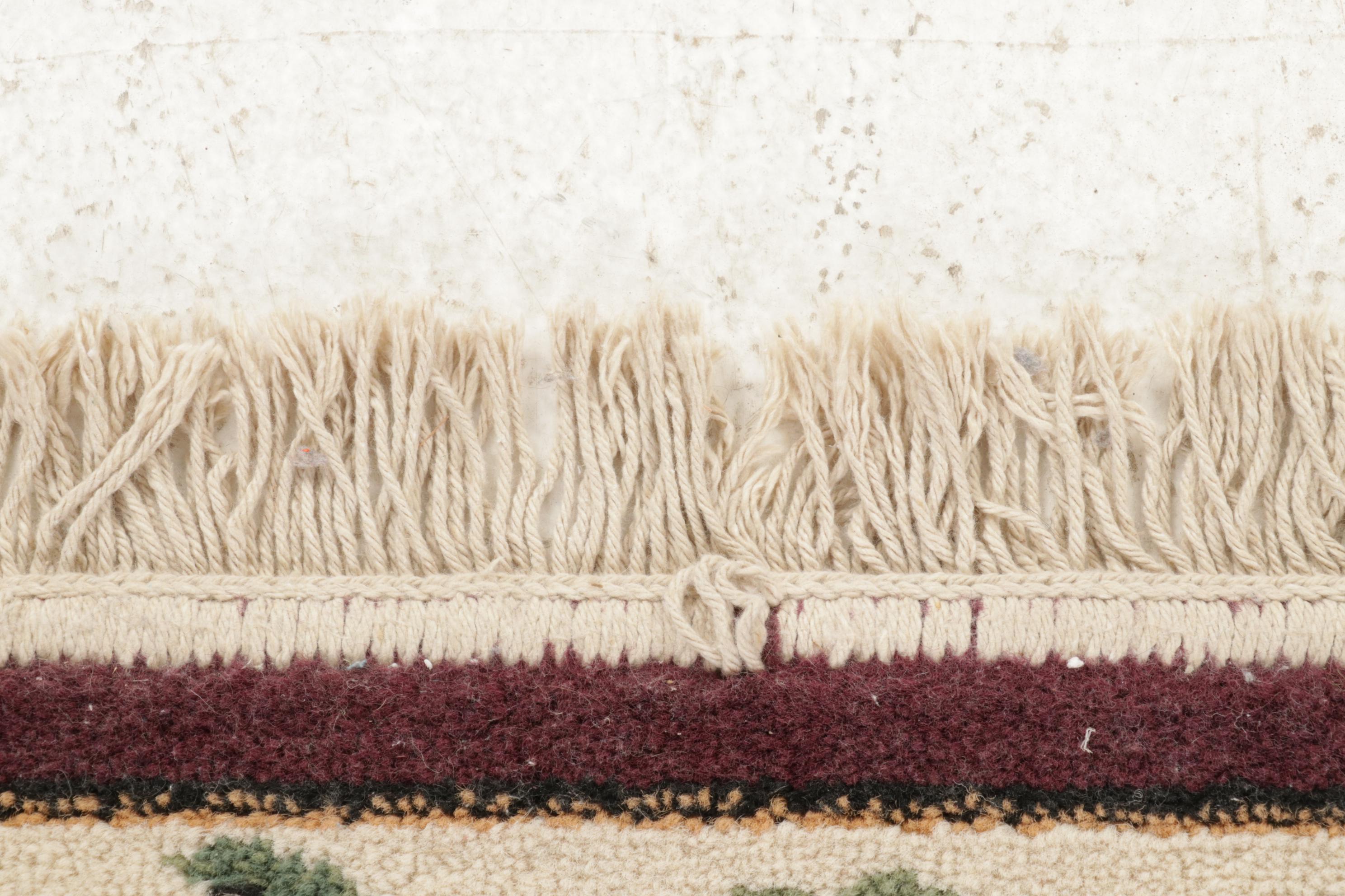 5' x 7'7 Machine Made Andes Collection Area Rug