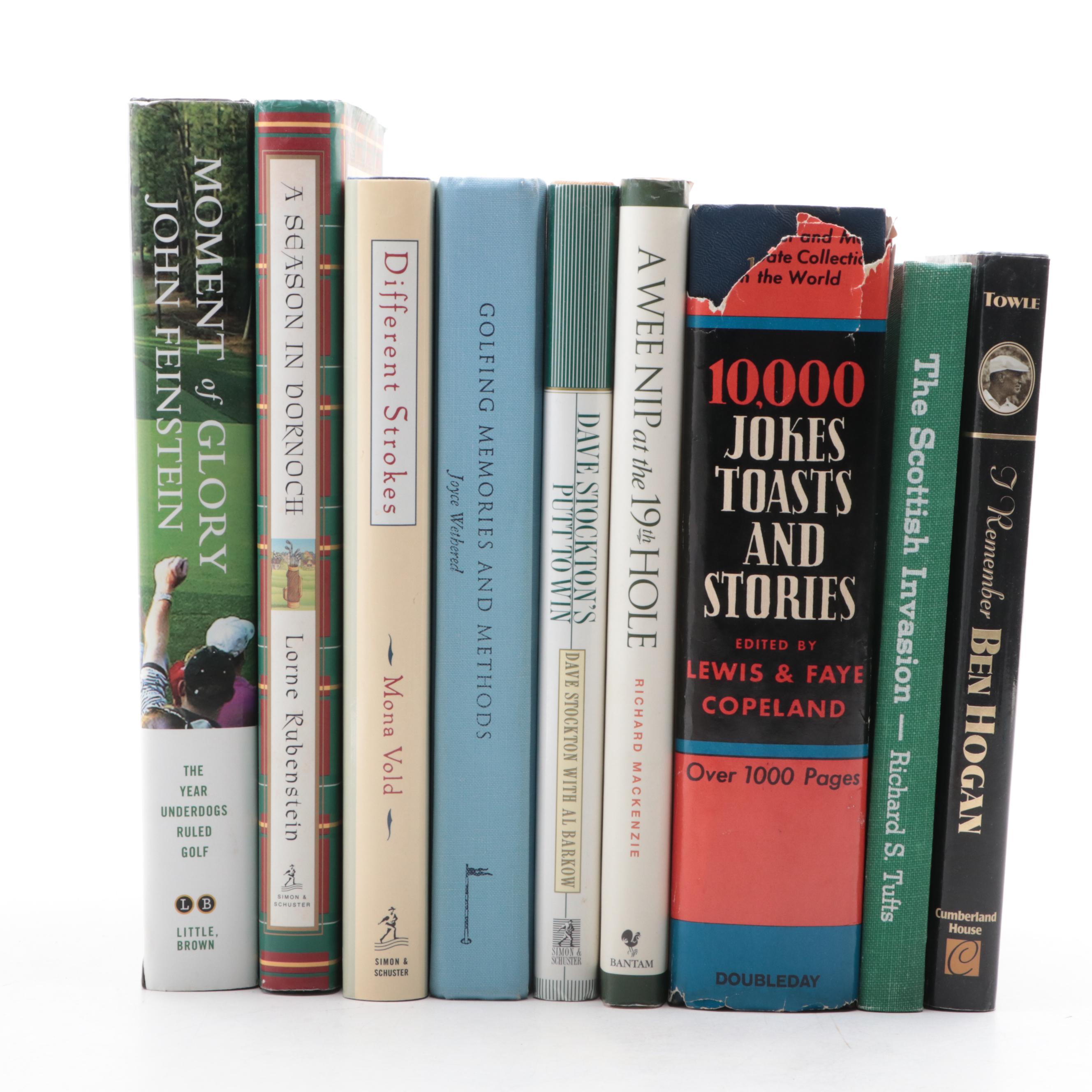 First Edition "Moment of Glory" by John Feinstein and More Nonfiction Books