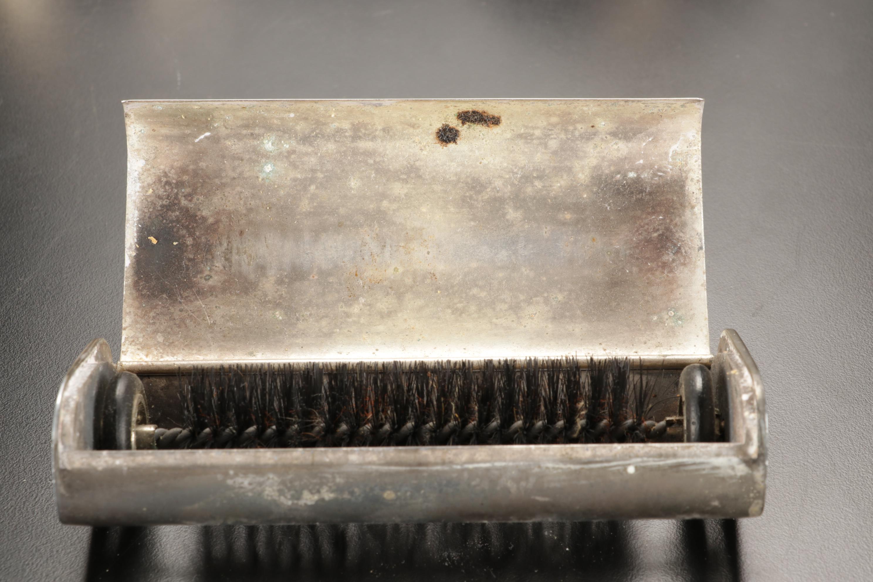 Silver Plate Biscuit Box, Scuttle Salt Cellar, Silent Butlers, and More