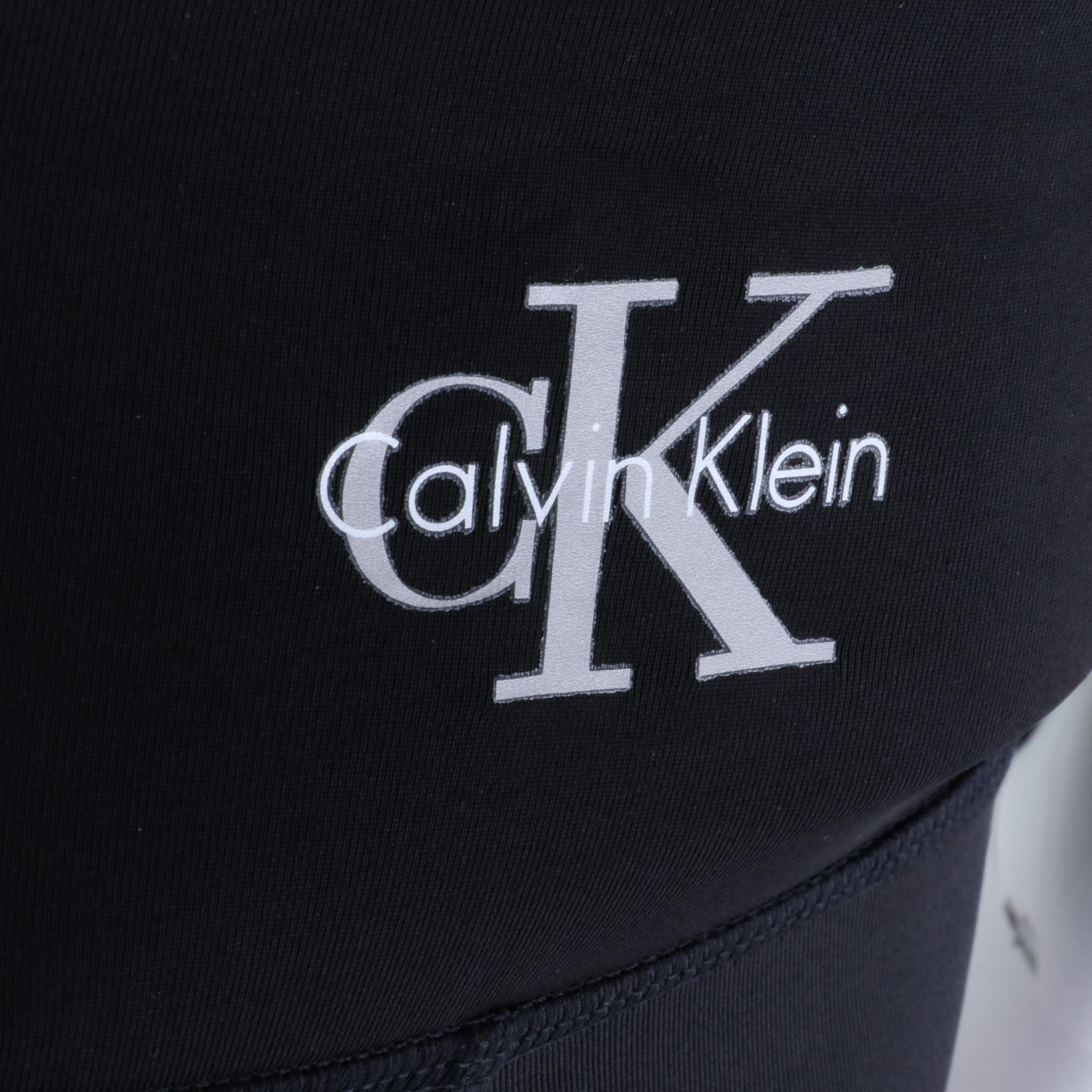 Calvin Klein Print and Solid High-Waisted Bike Shorts, New With Tags