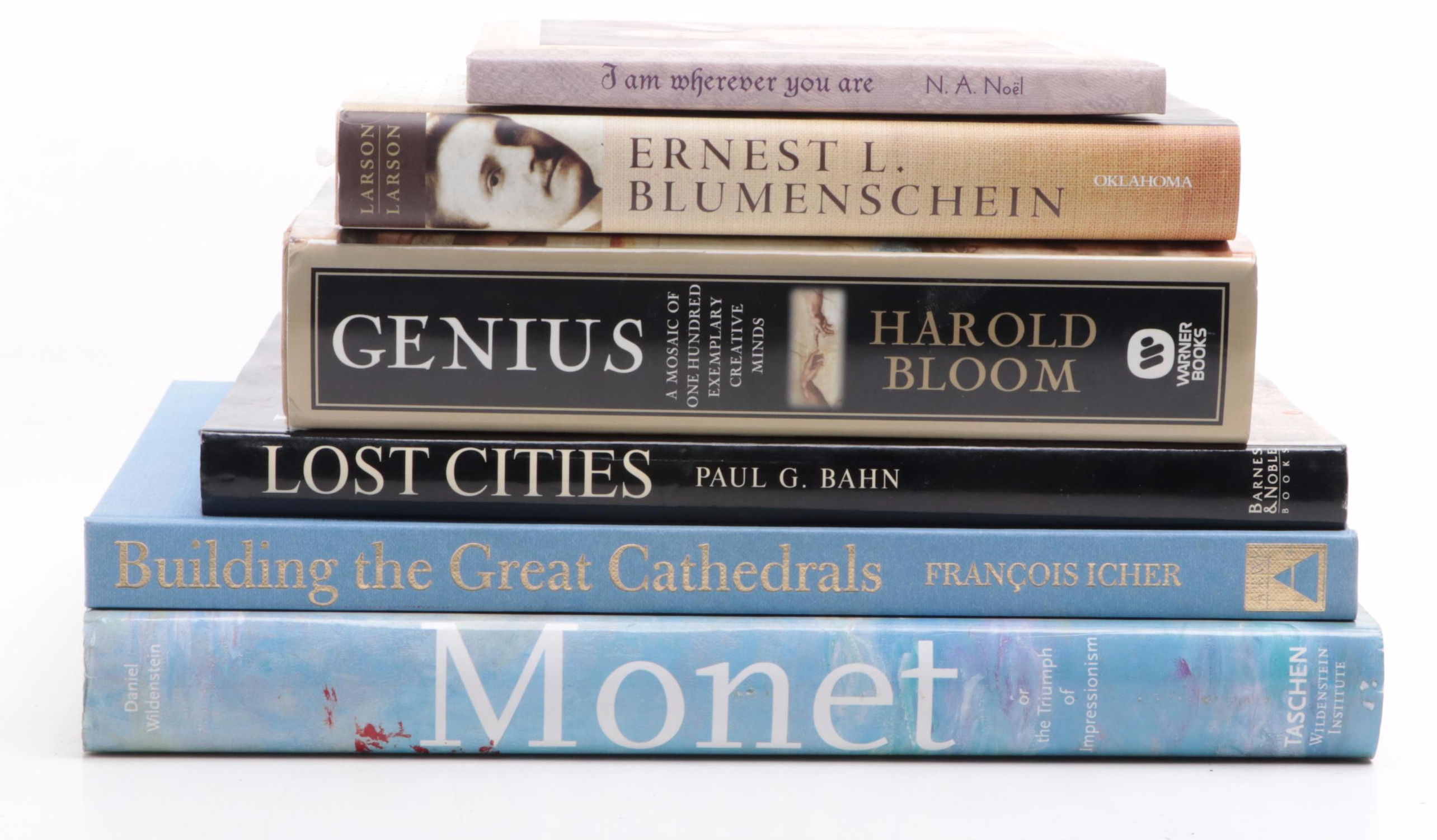 First Edition "Genius" by Harold Bloom and More Nonfiction Books
