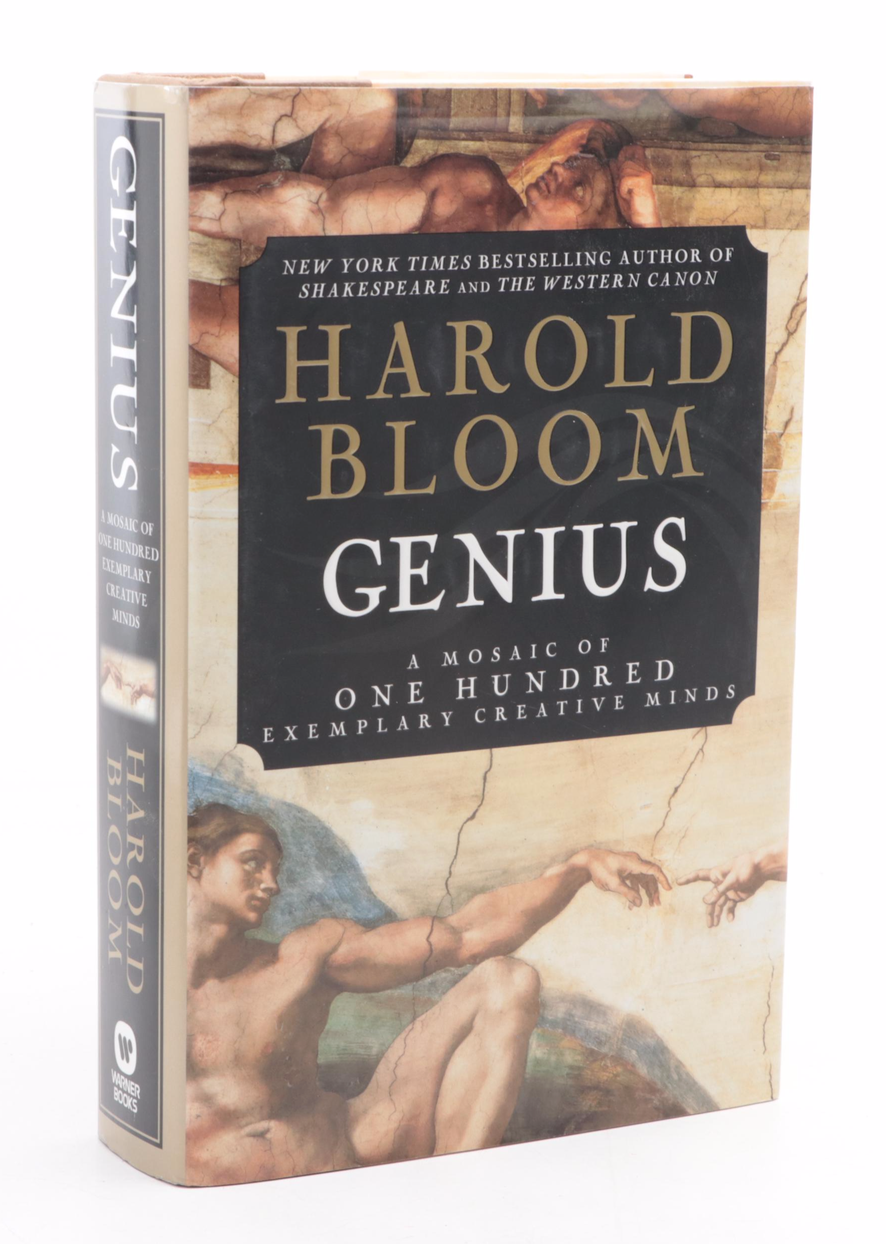 First Edition "Genius" by Harold Bloom and More Nonfiction Books