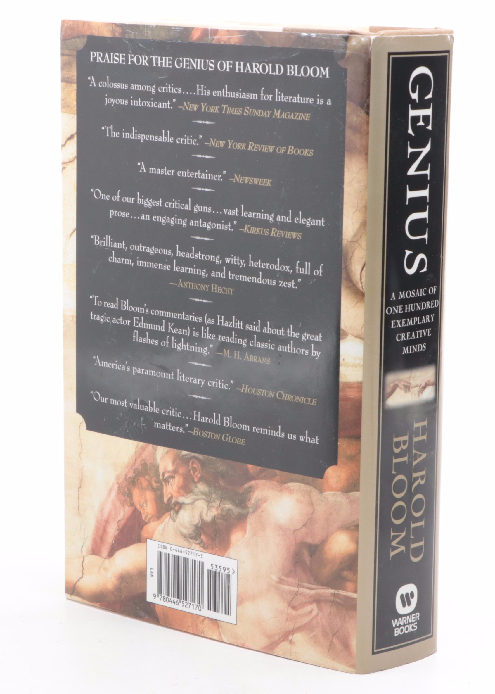 First Edition "Genius" by Harold Bloom and More Nonfiction Books