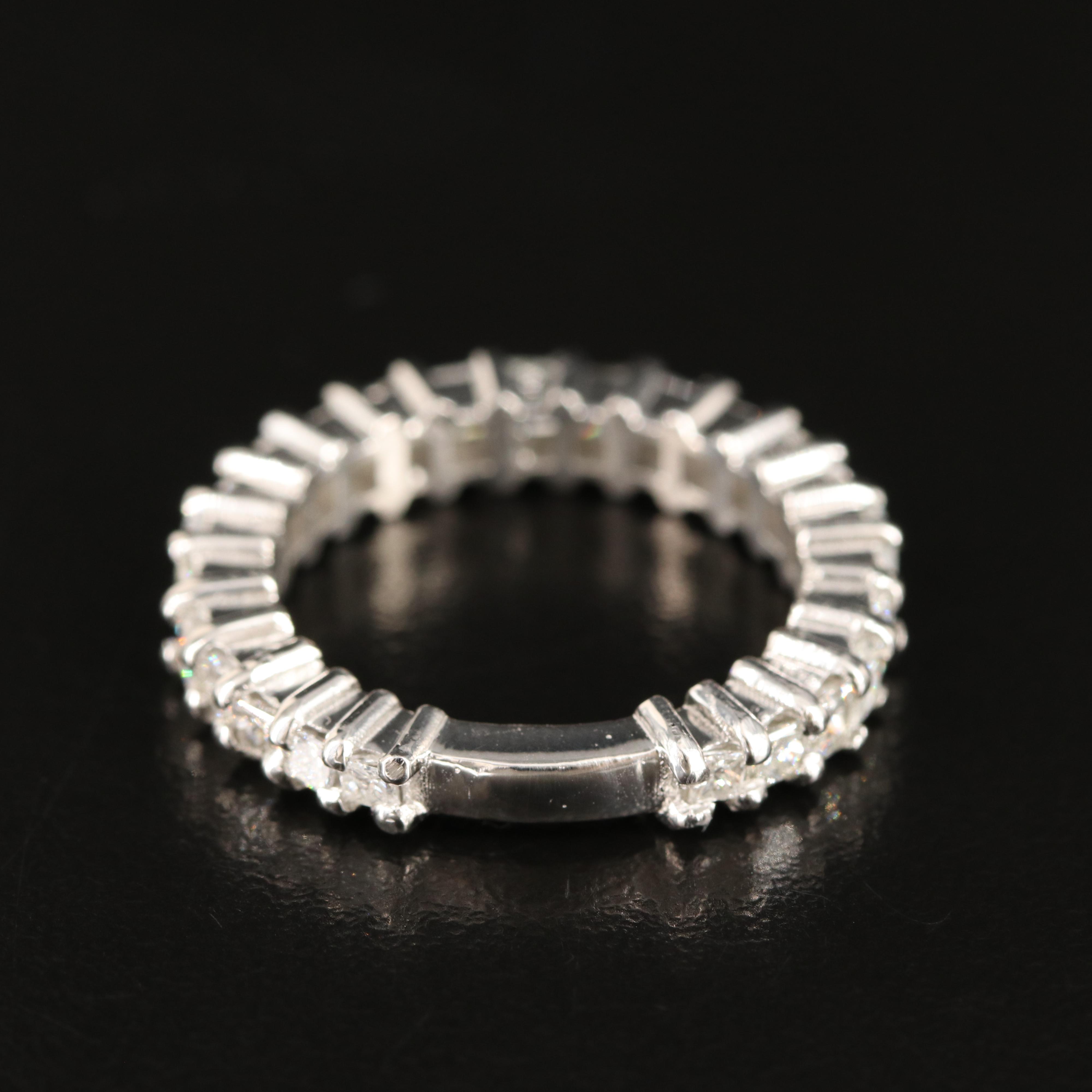 Platinum 2.03 CTW Diamond Band