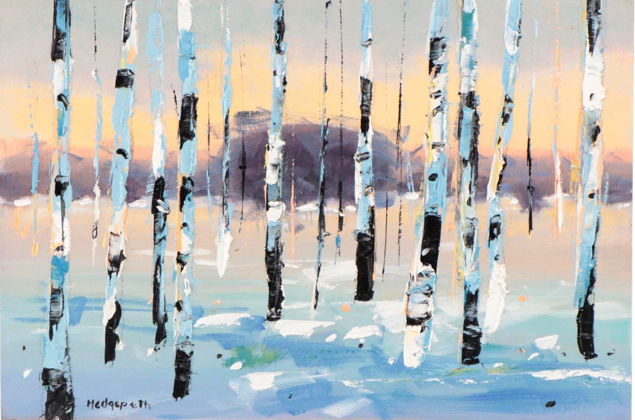 Stephen Hedgepeth Landscape Oil Painting, 21st Century