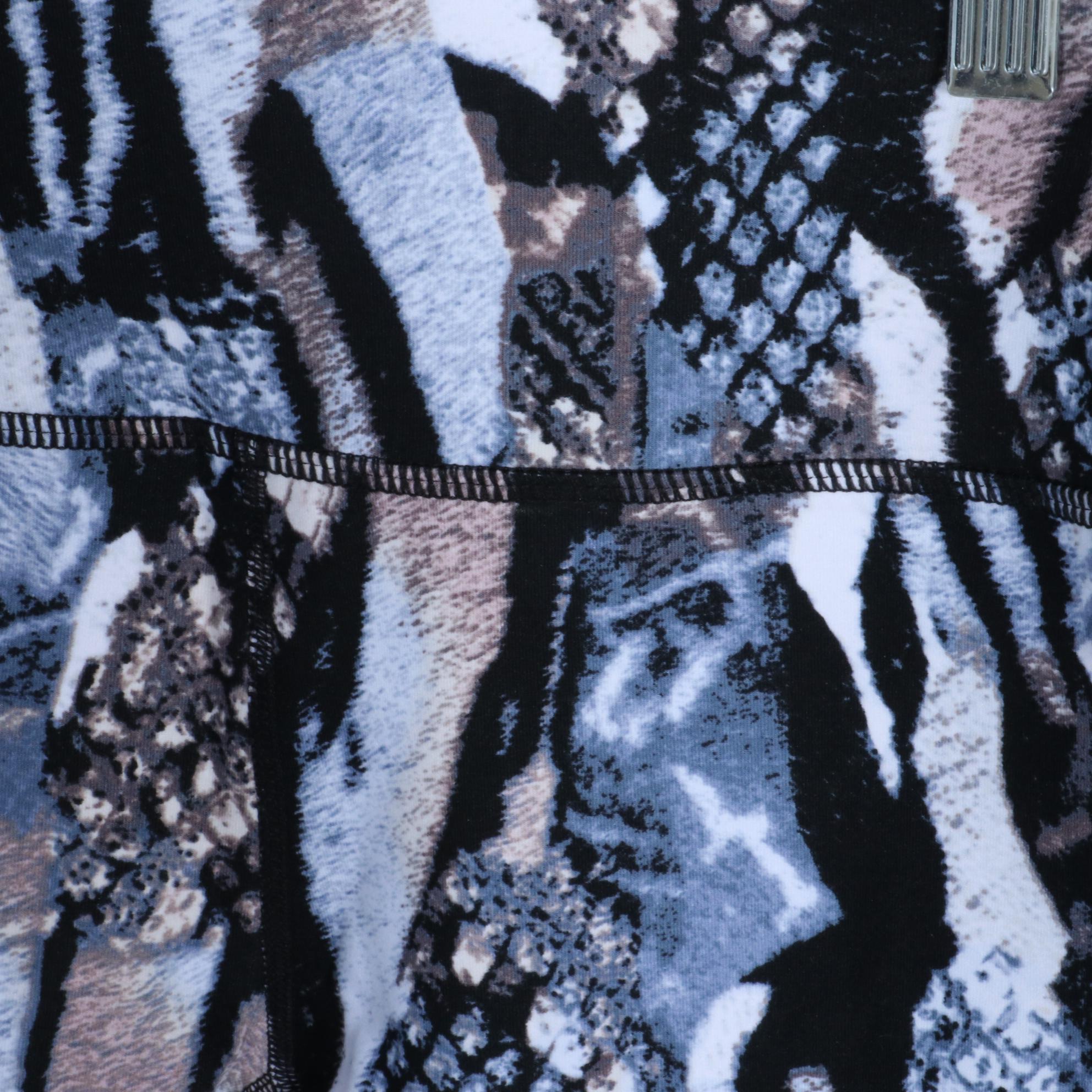 Calvin Klein Print and Solid High-Waisted Bike Shorts, New With Tags