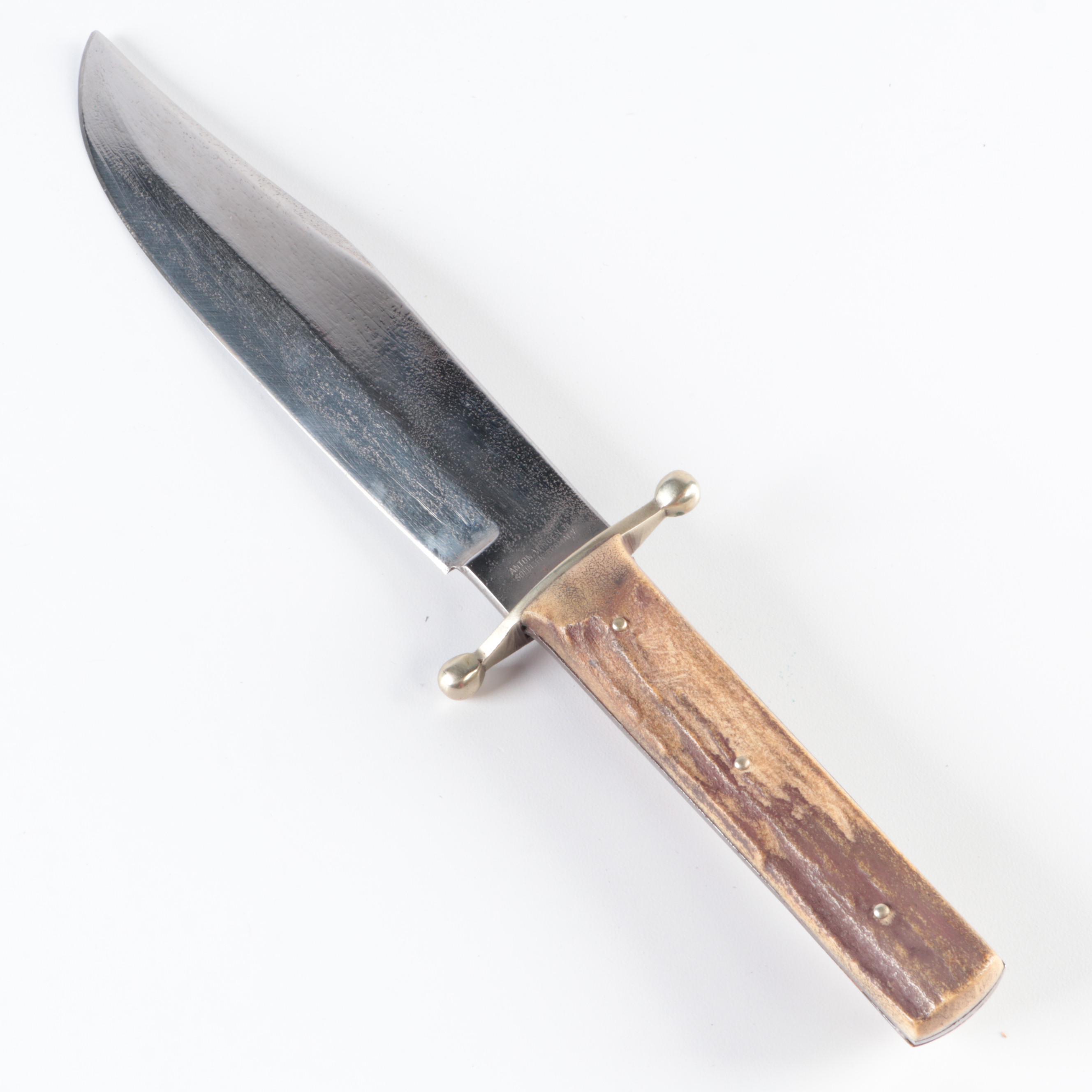 Anton Wingen Jr. Othello Bowie Knife