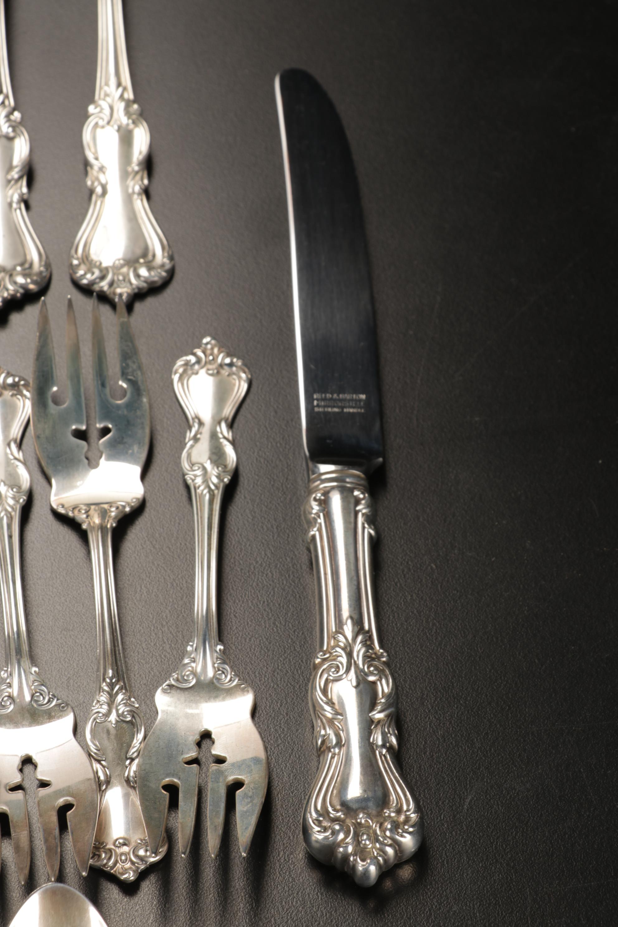Reed & Barton "Marlborough" Sterling Silver Flatware, 1906-2011