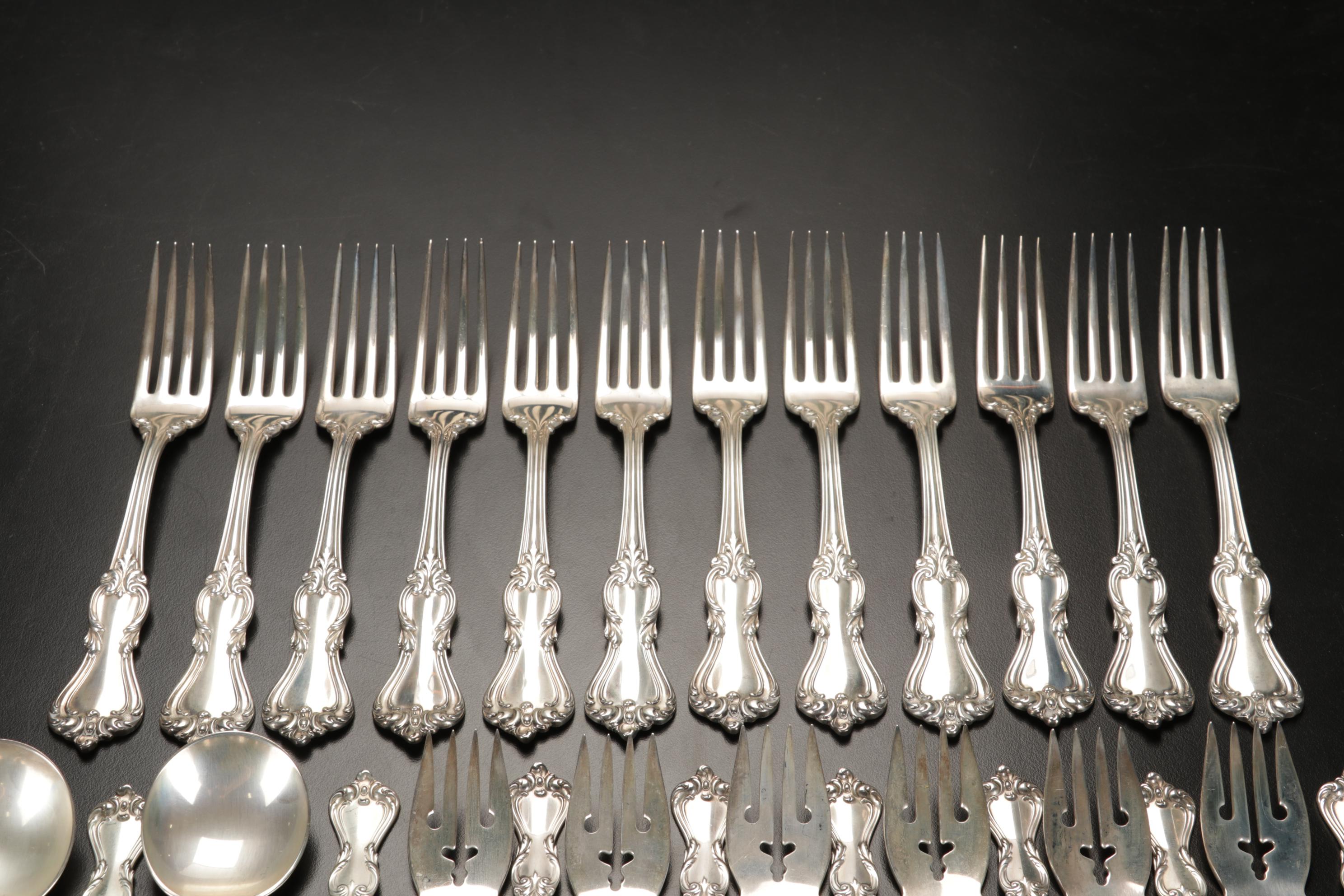Reed & Barton "Marlborough" Sterling Silver Flatware, 1906-2011