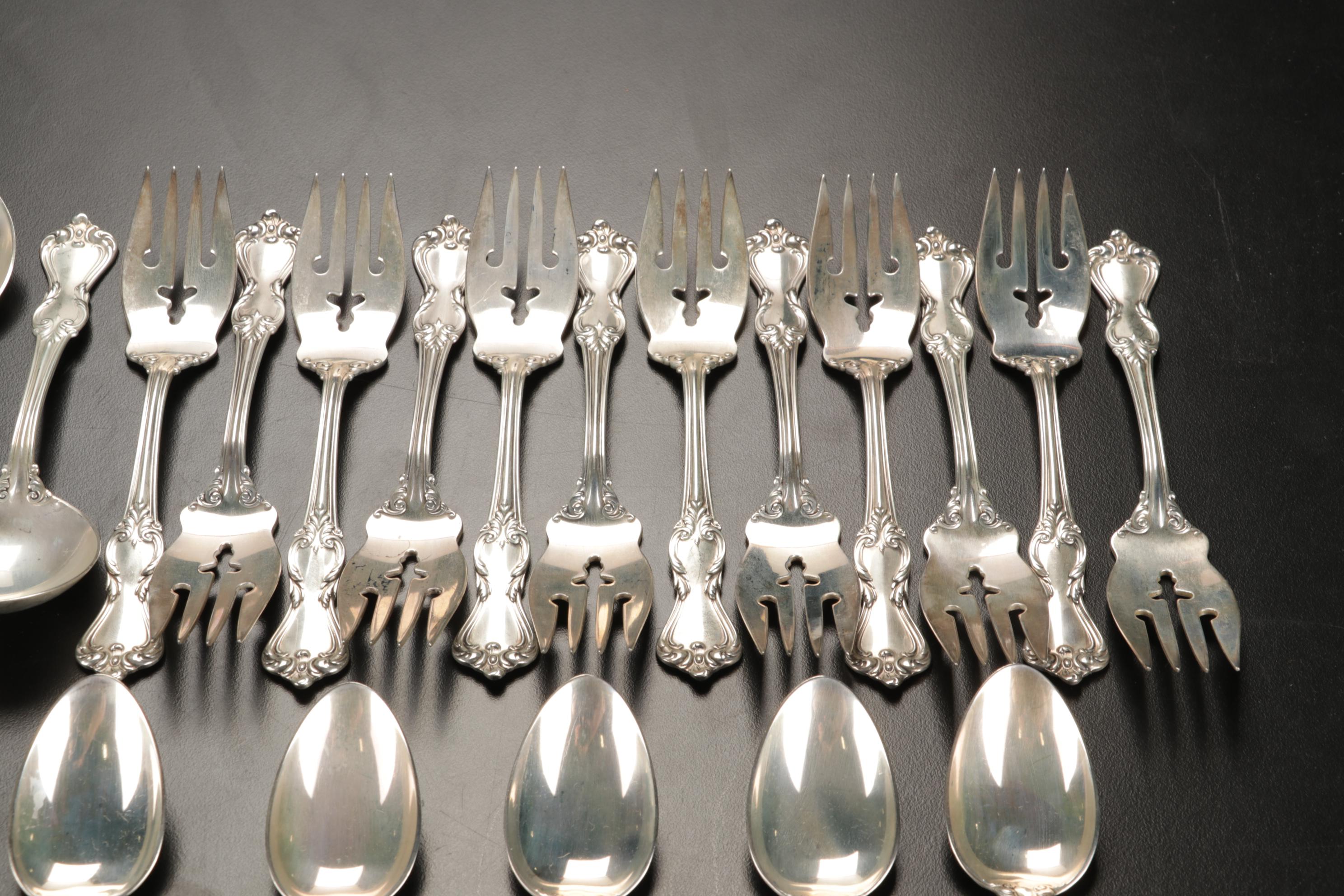 Reed & Barton "Marlborough" Sterling Silver Flatware, 1906-2011
