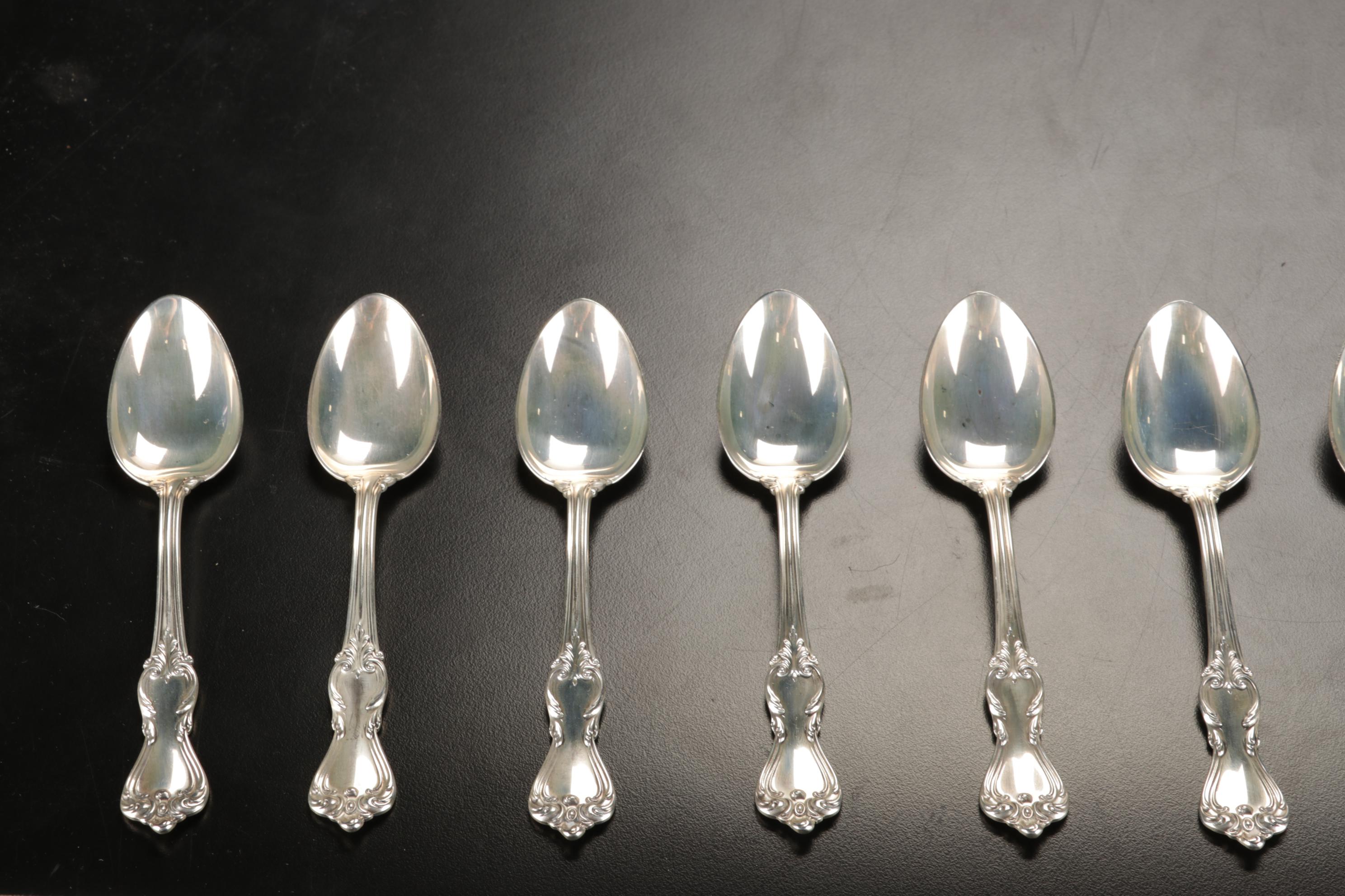 Reed & Barton "Marlborough" Sterling Silver Flatware, 1906-2011
