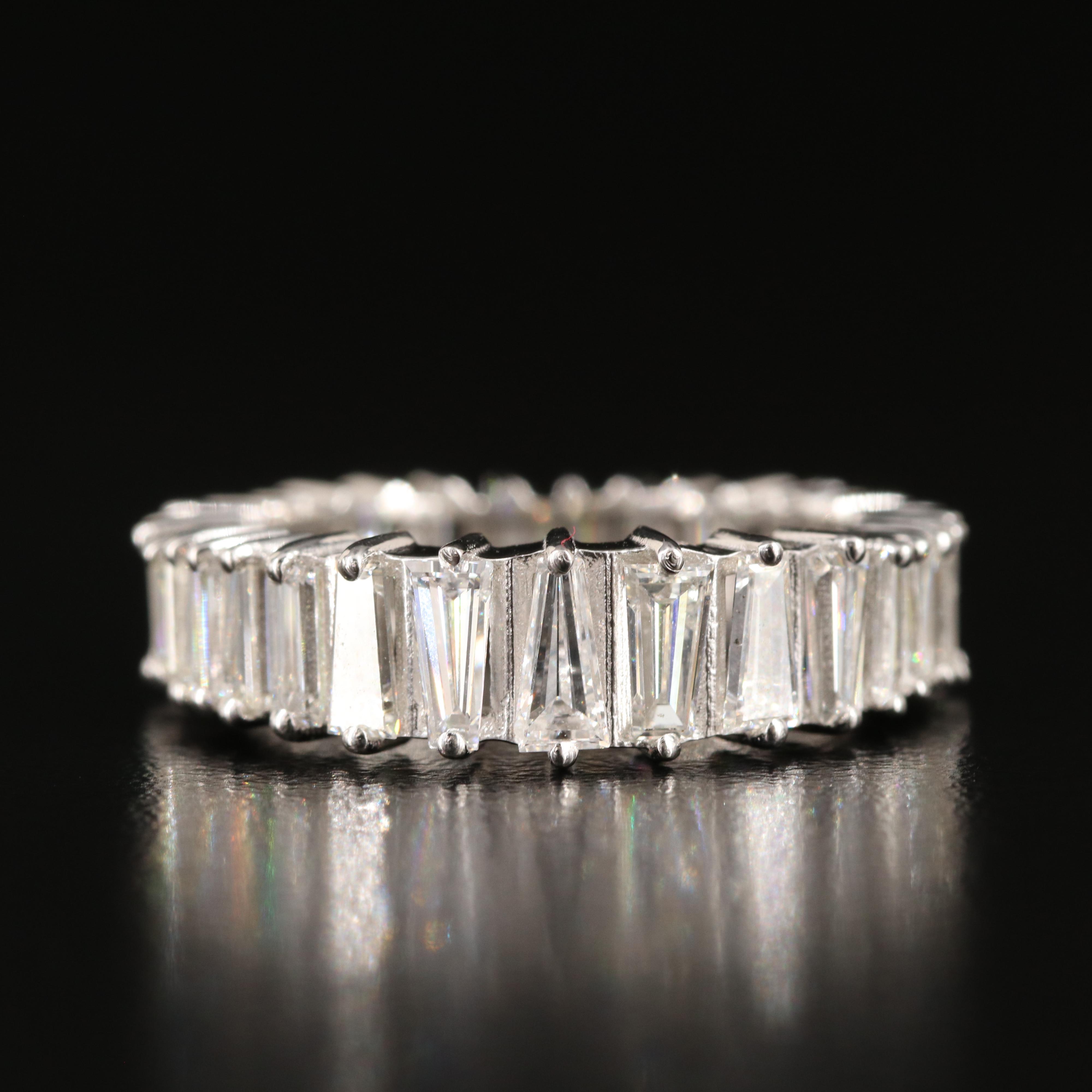 Platinum 1.84 CTW Diamond Eternity Band
