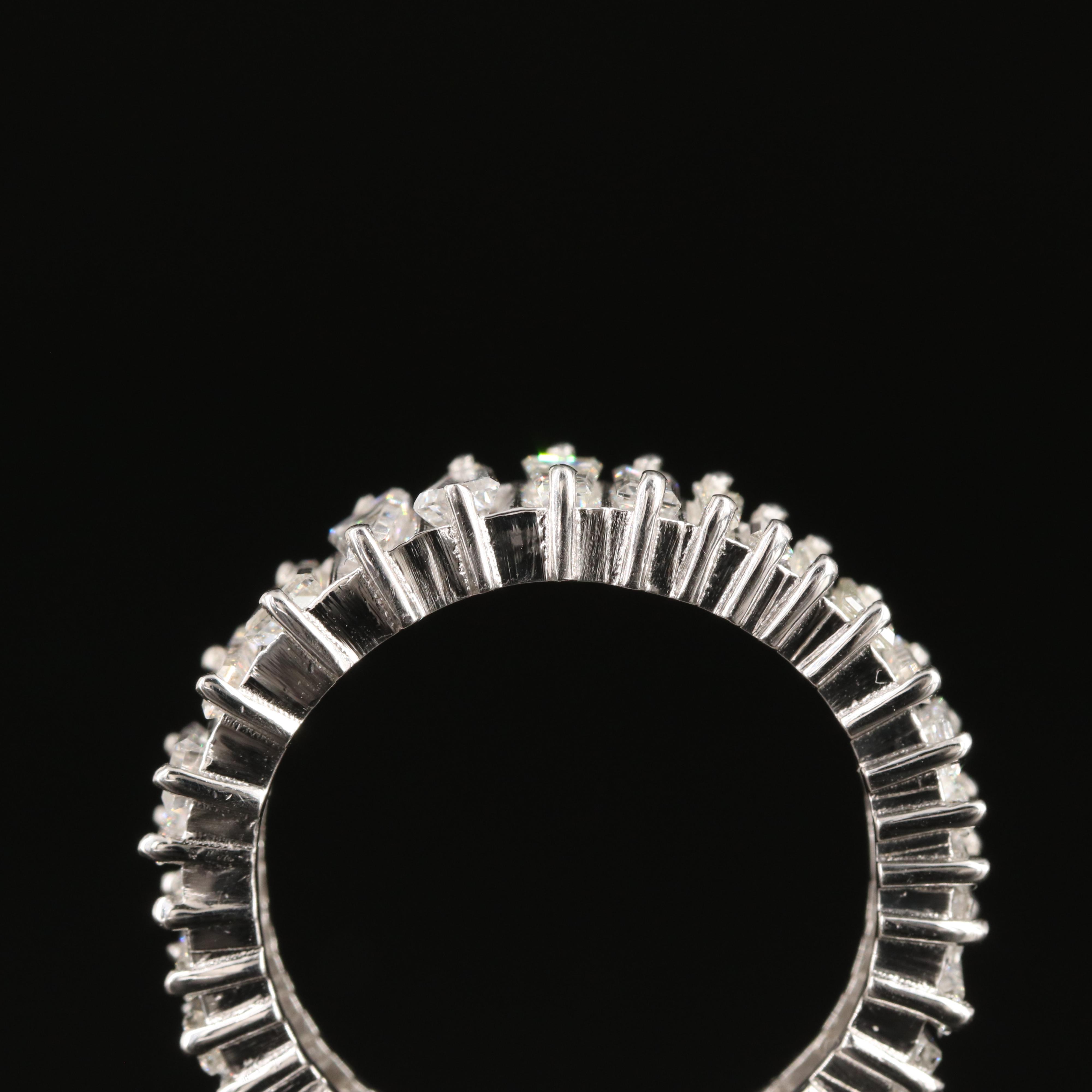Platinum 1.84 CTW Diamond Eternity Band