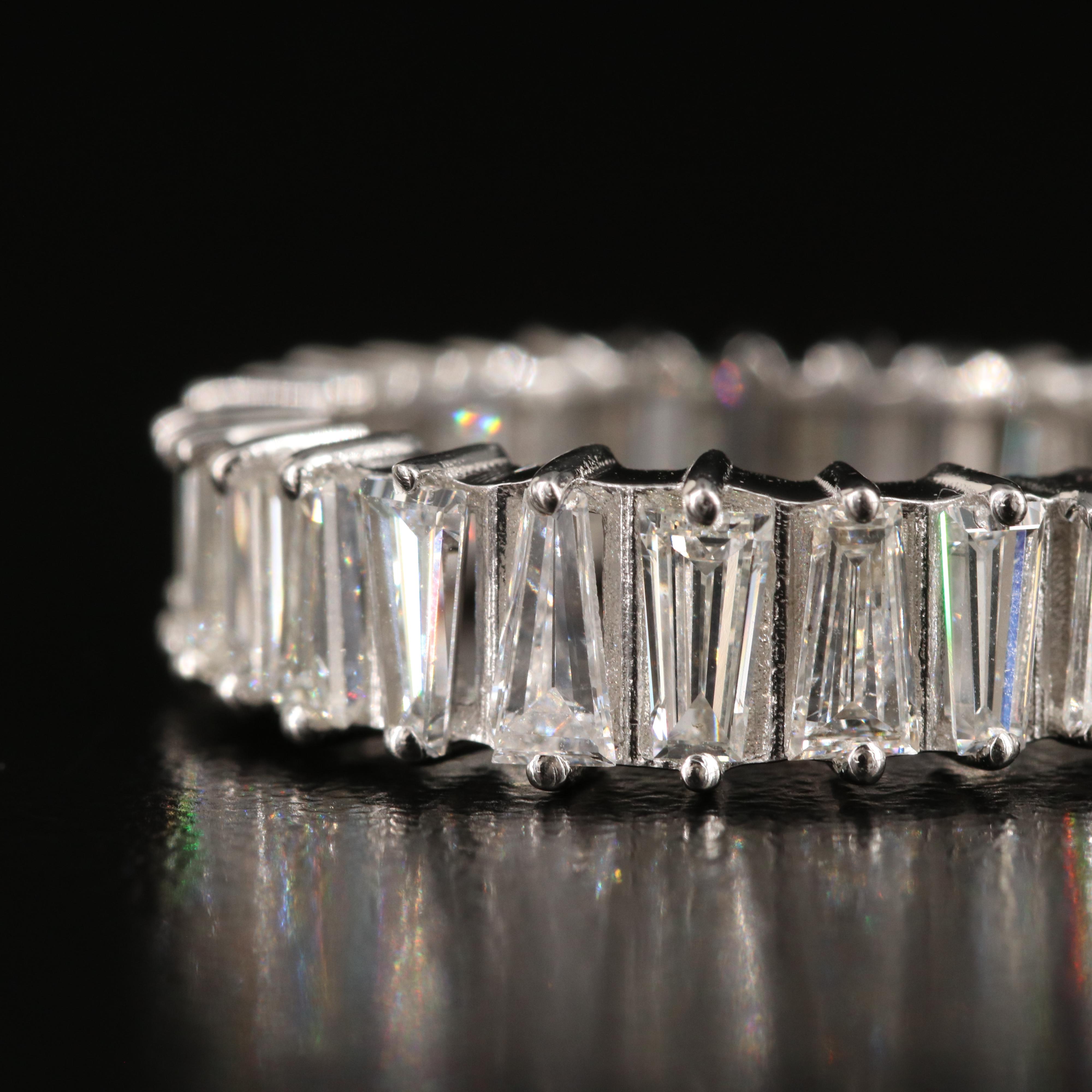 Platinum 1.84 CTW Diamond Eternity Band