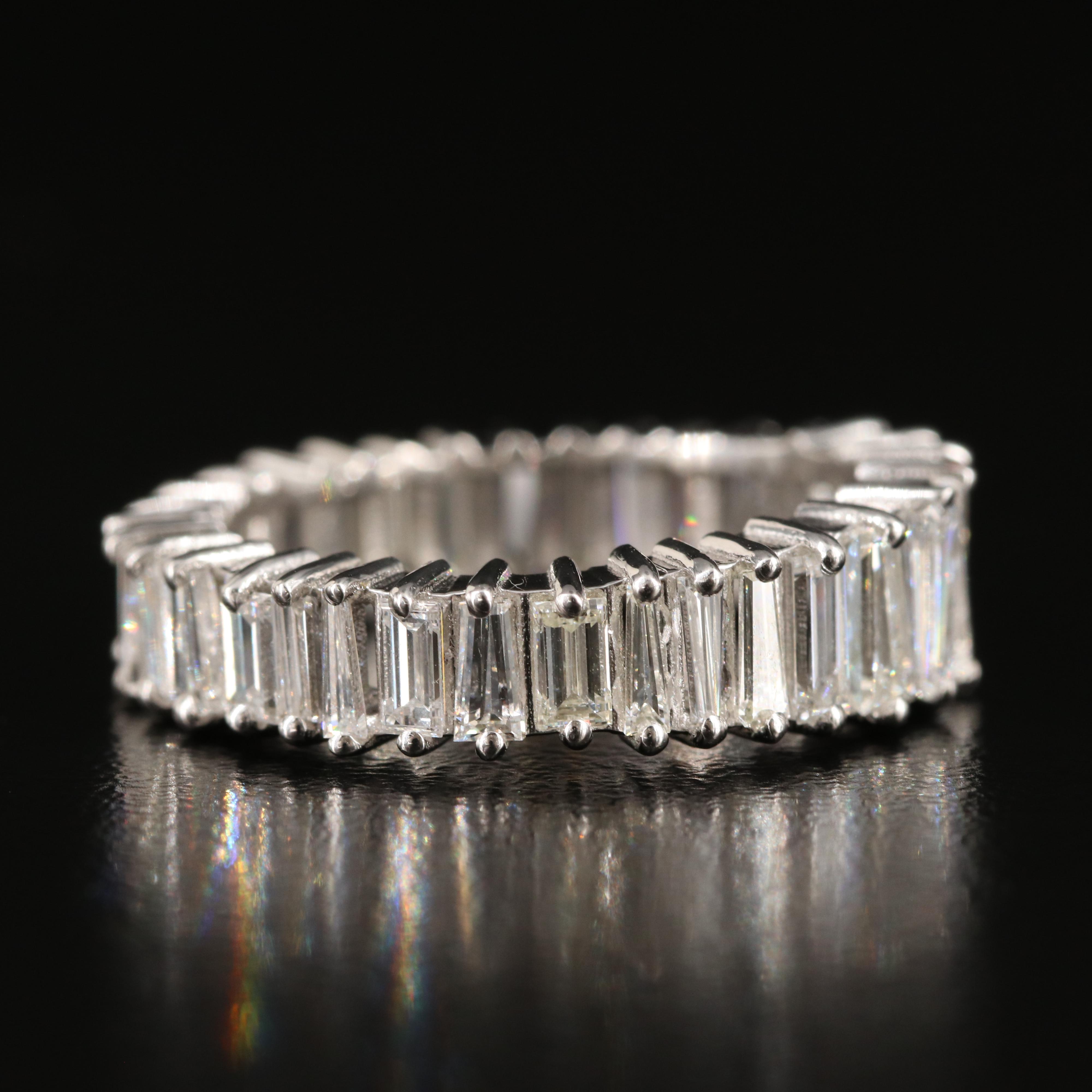Platinum 1.84 CTW Diamond Eternity Band