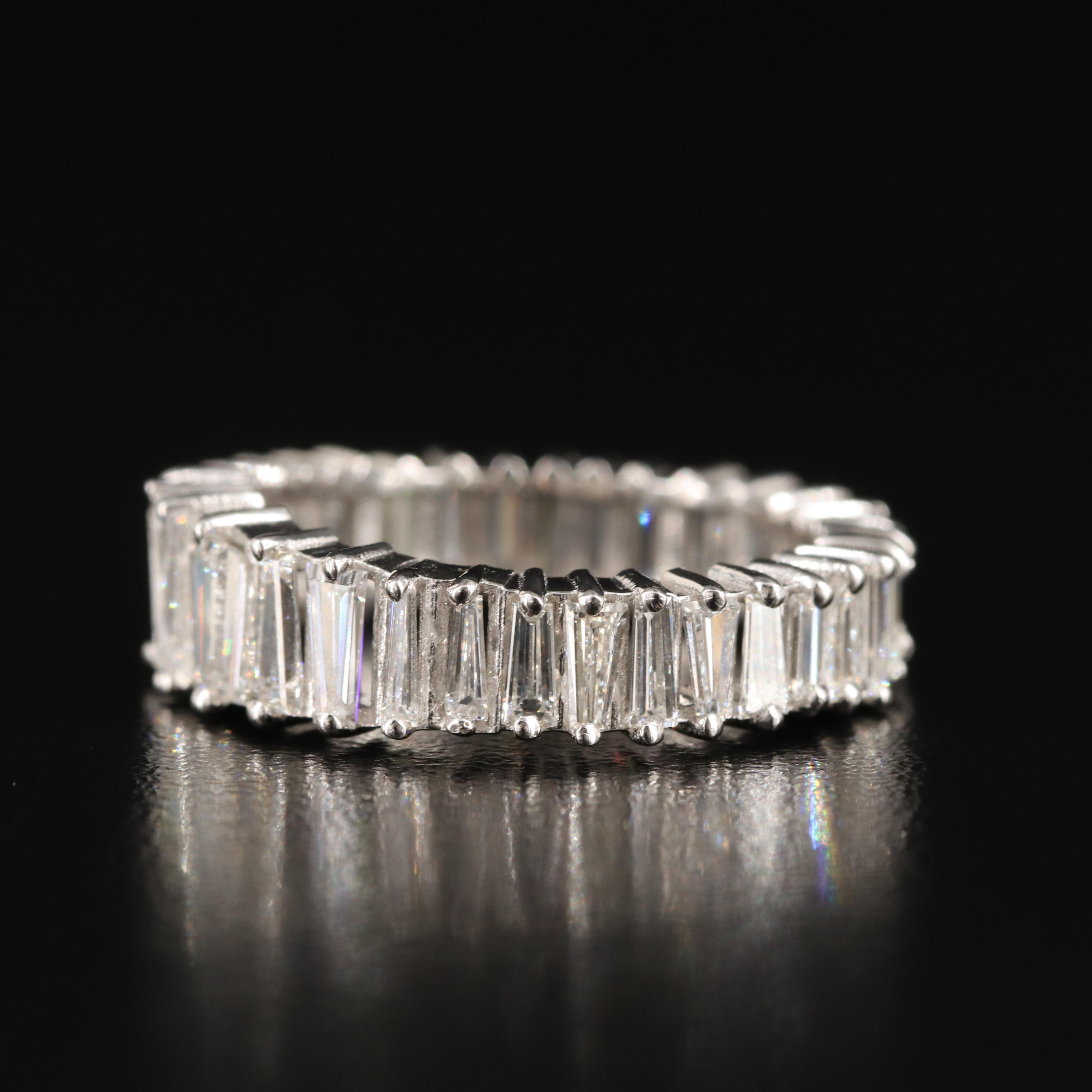 Platinum 1.84 CTW Diamond Eternity Band