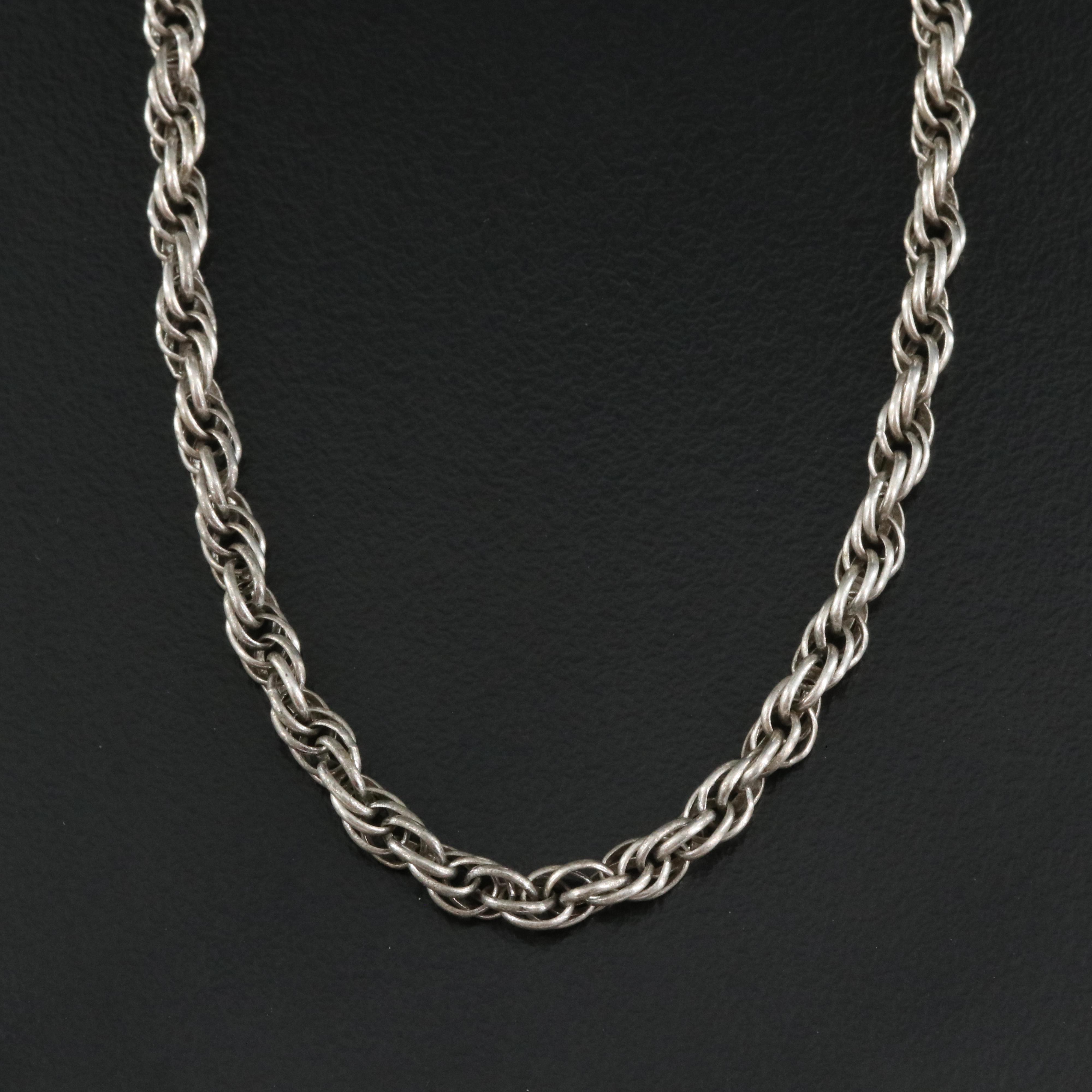Sterling Rope Chain