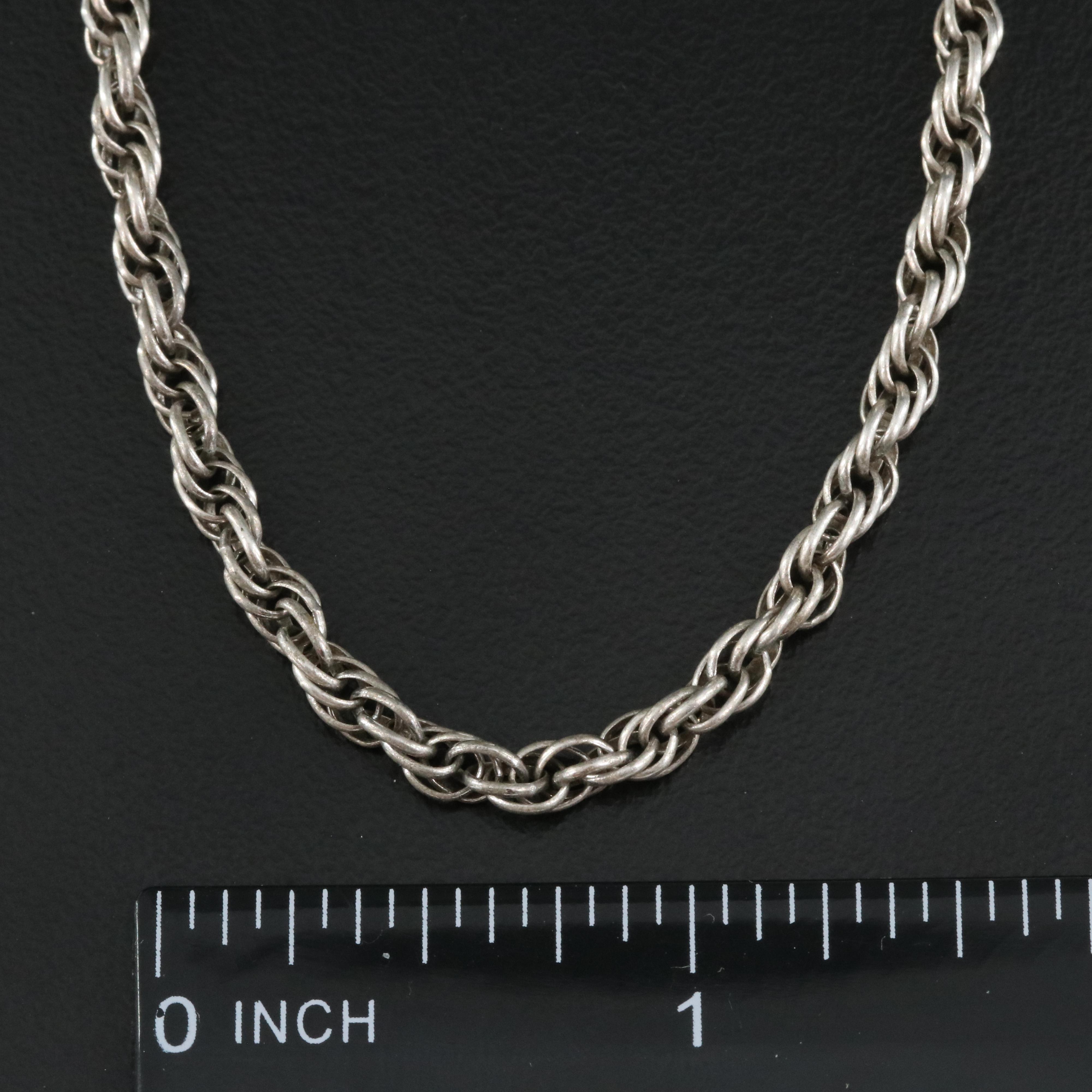 Sterling Rope Chain