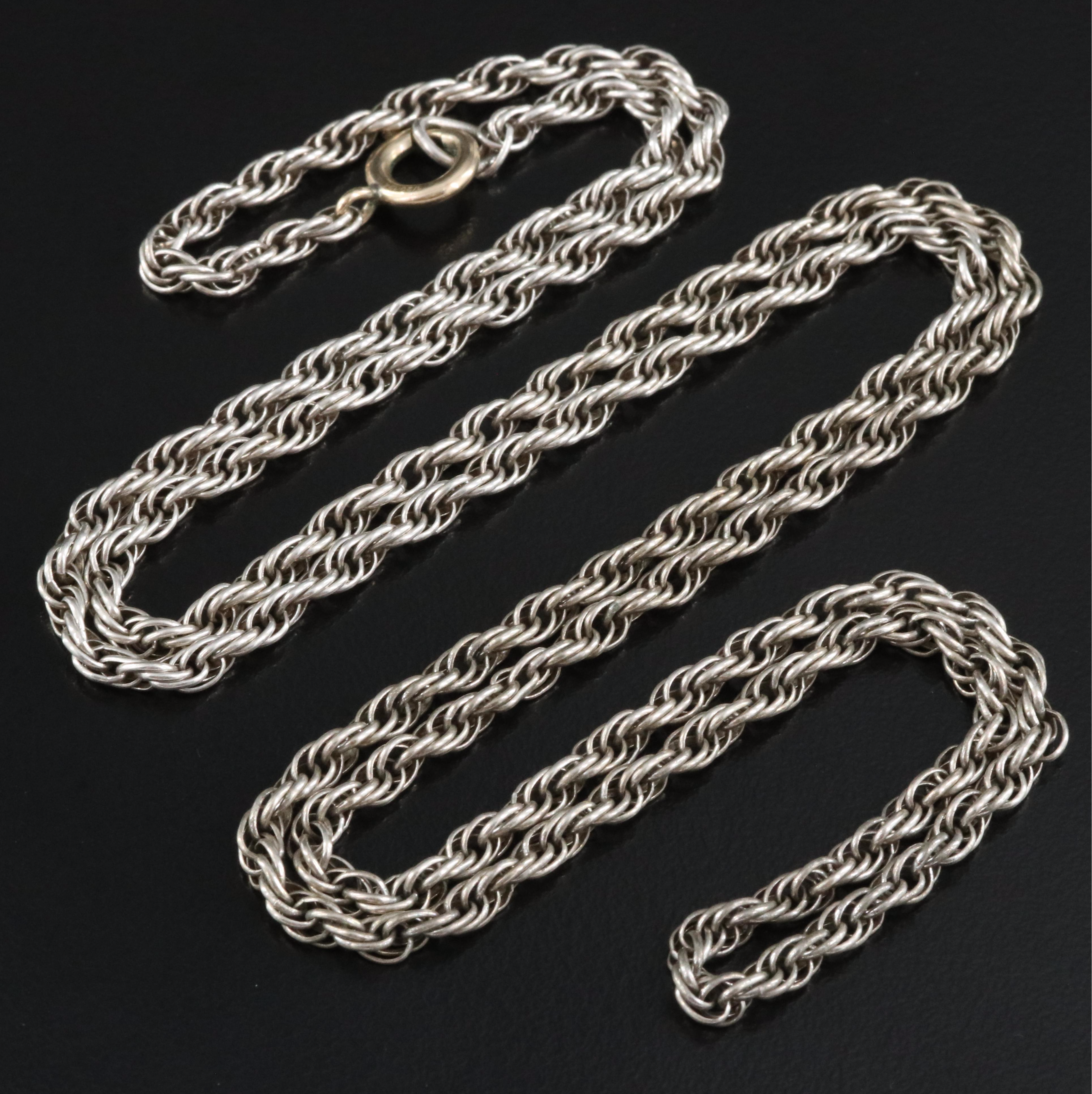 Sterling Rope Chain
