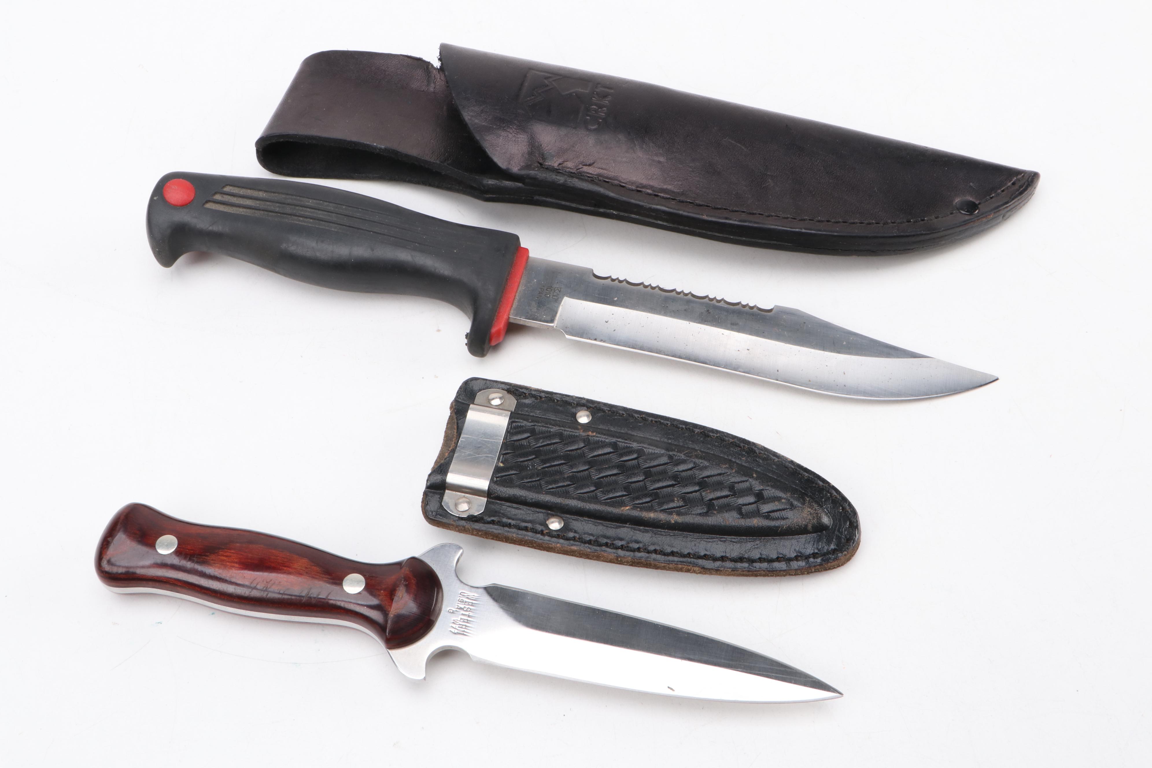 Collection of Ten Knives Including Shrade Old Timer