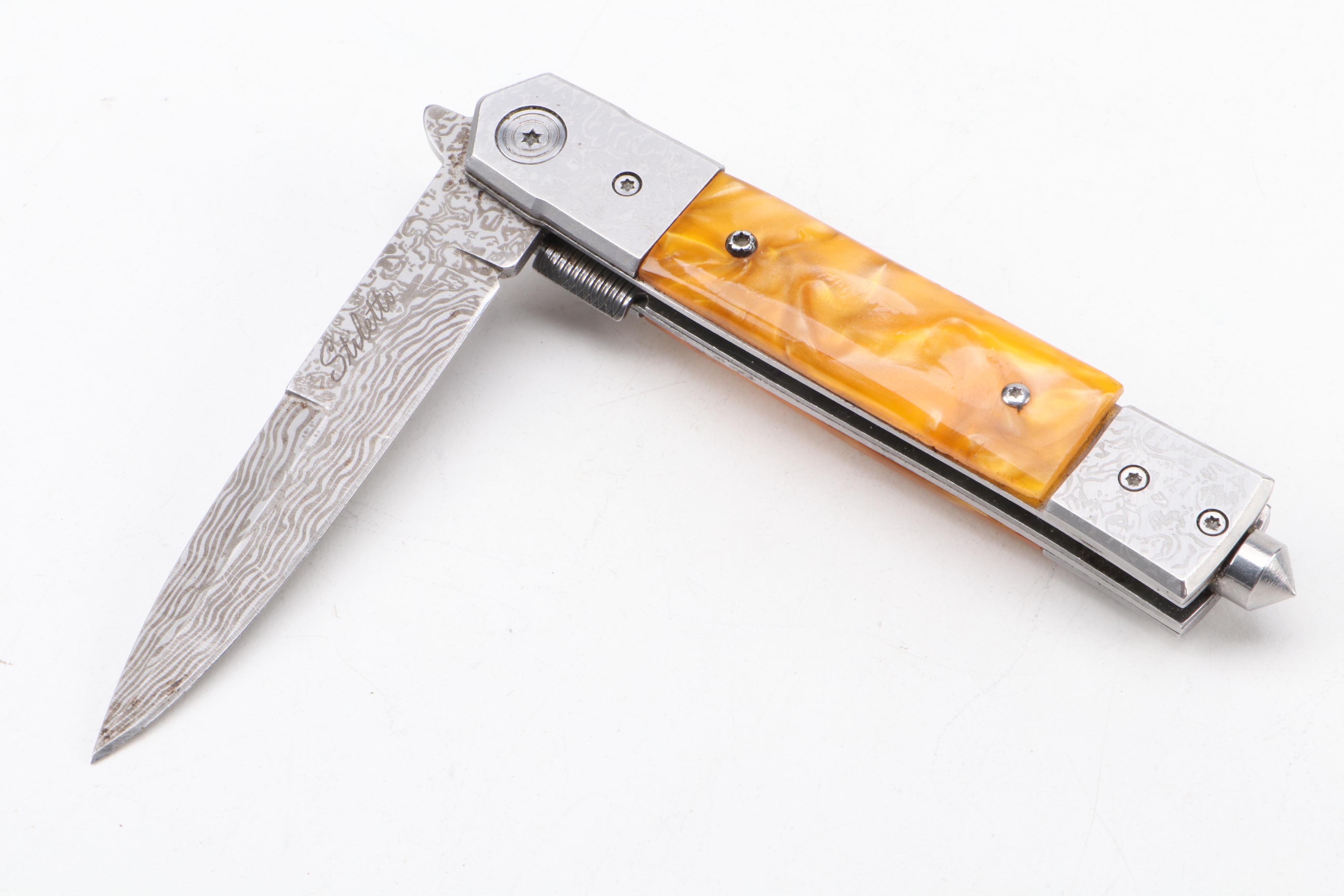 Collection of Ten Knives Including Shrade Old Timer