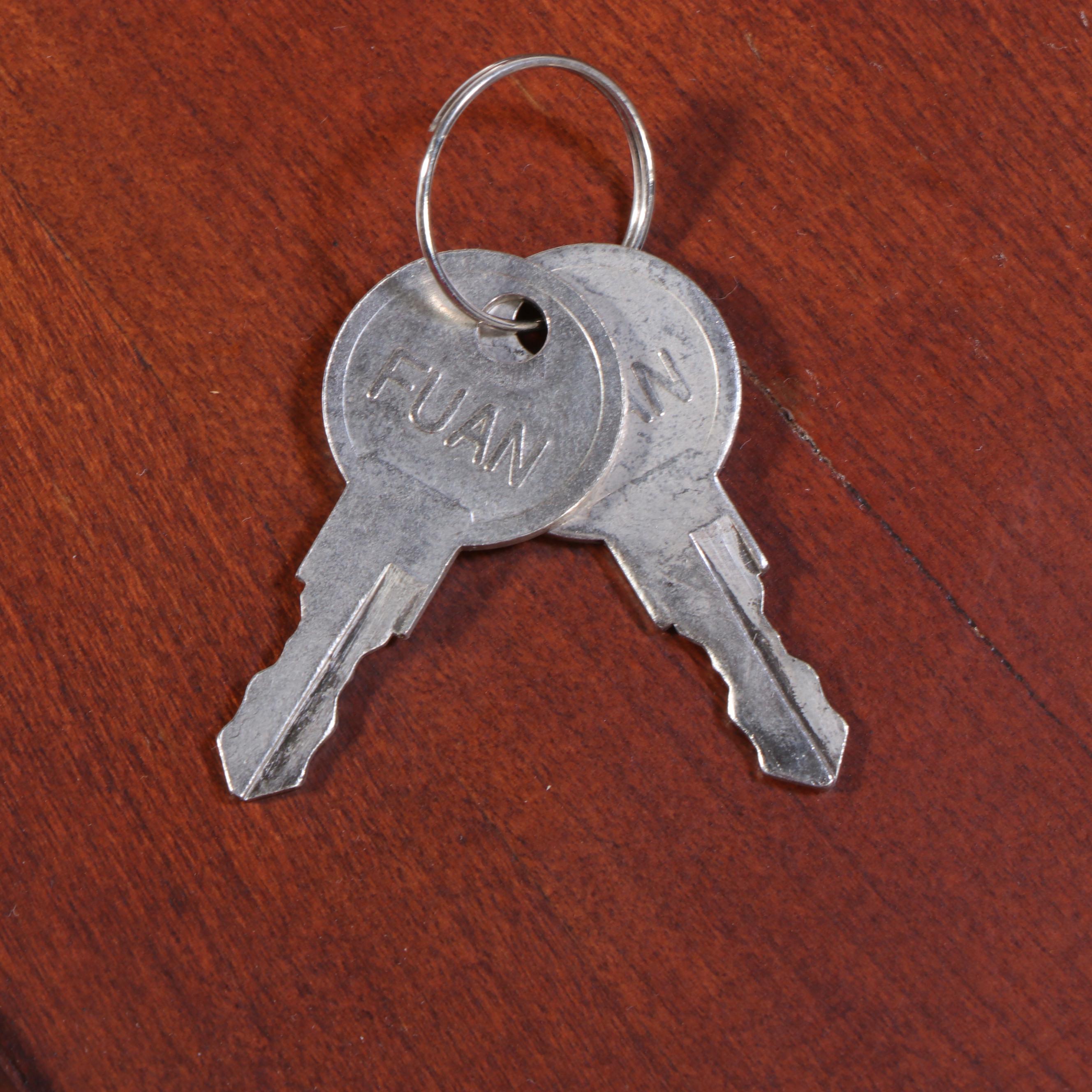 Cherry Finish Lateral File Cabinet