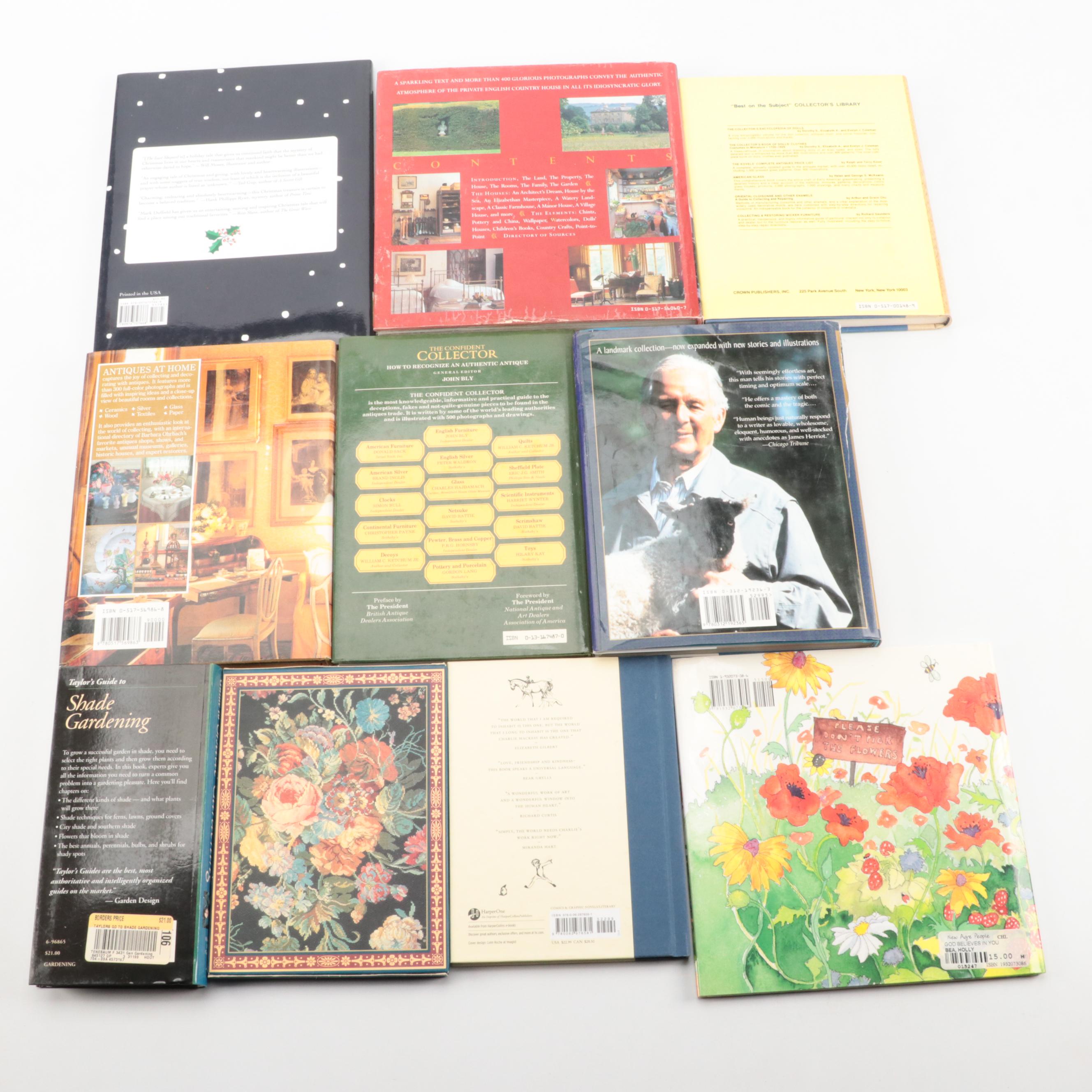 First Edition "English Country" by Caroline Seebohm and More Books