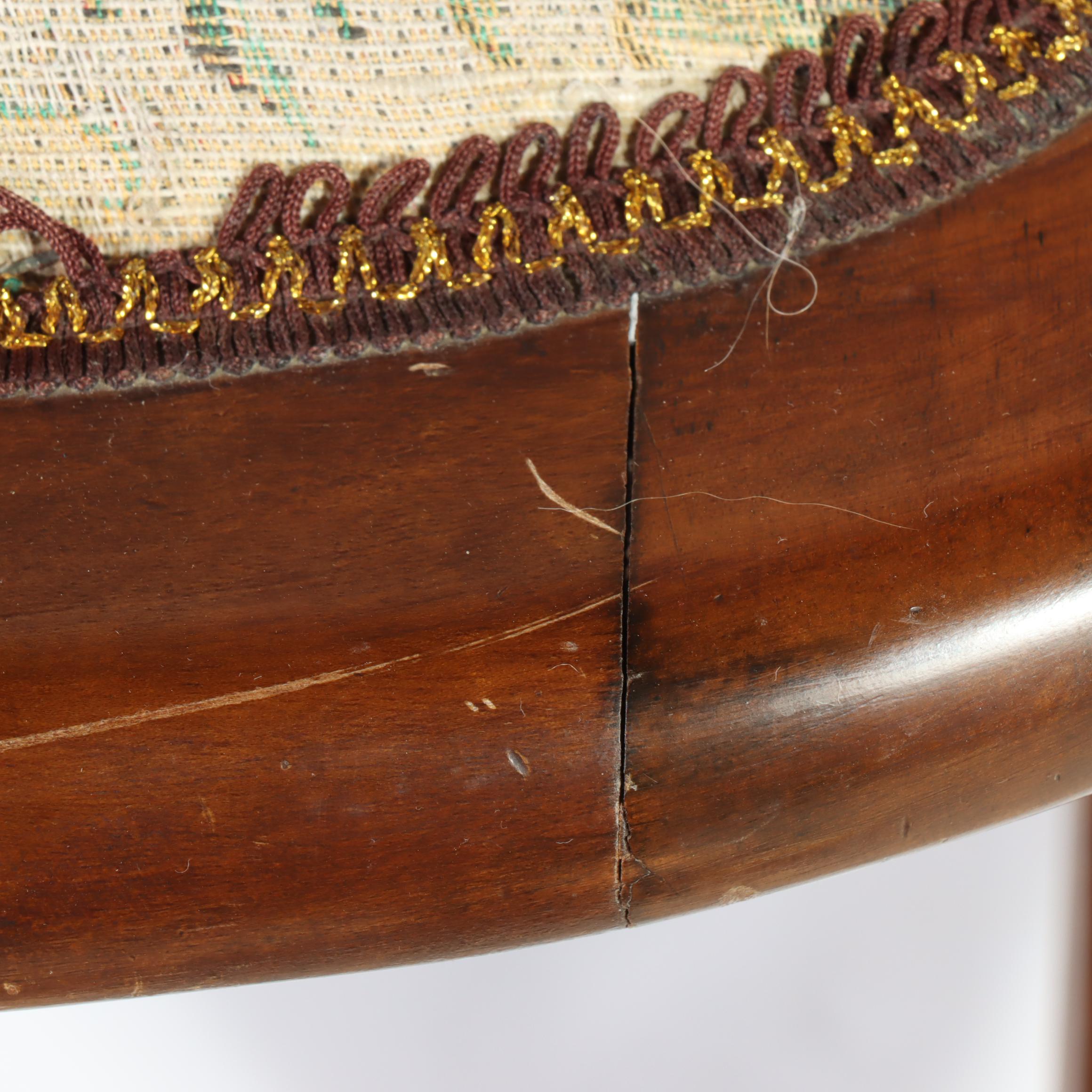 Victorian Oak Rocker Plus Folding Example, Late 19th Century and Later