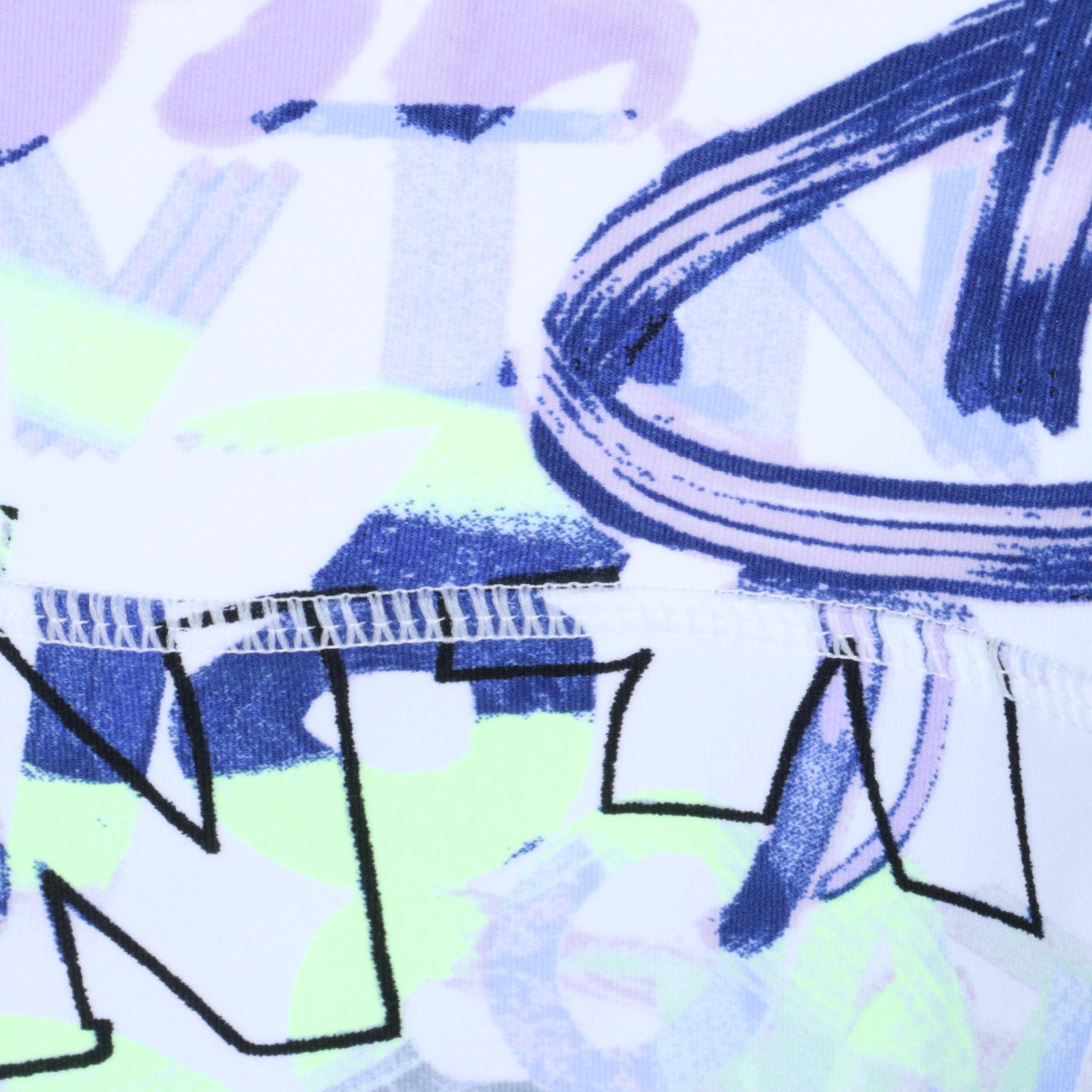 Calvin Klein Print and Solid High-Waisted Bike Shorts, New With Tags