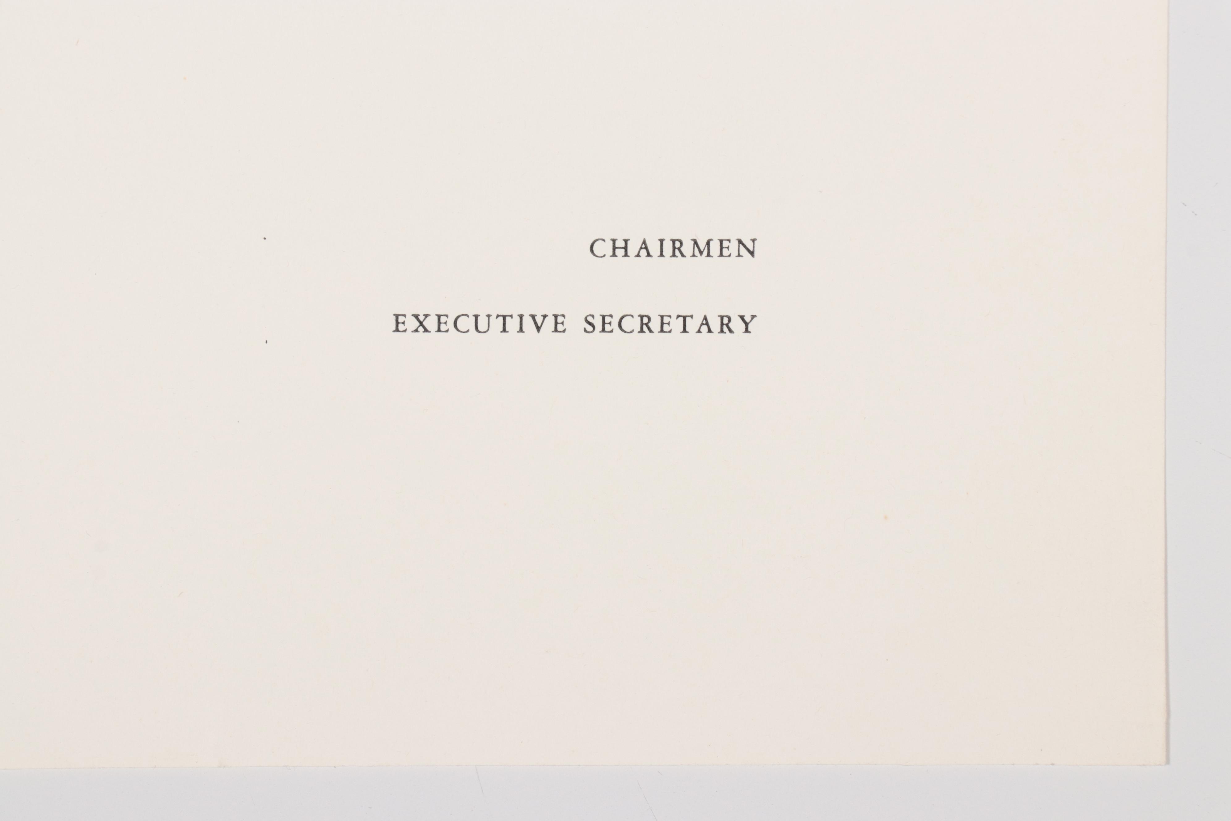 Lynd Ward Woodcut "Religion and Labor," Circa 1948