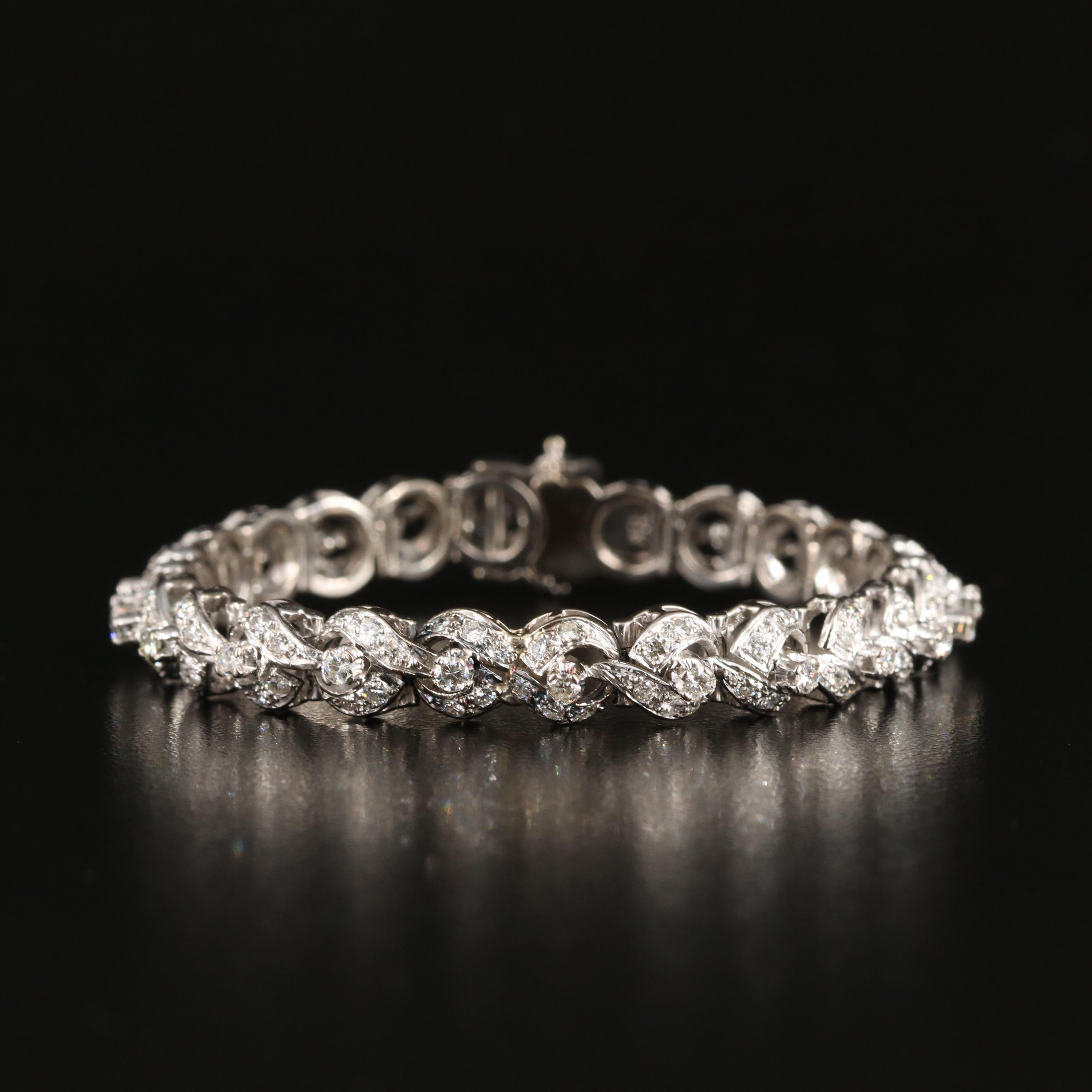 18K 3.01 CTW Diamond Bracelet