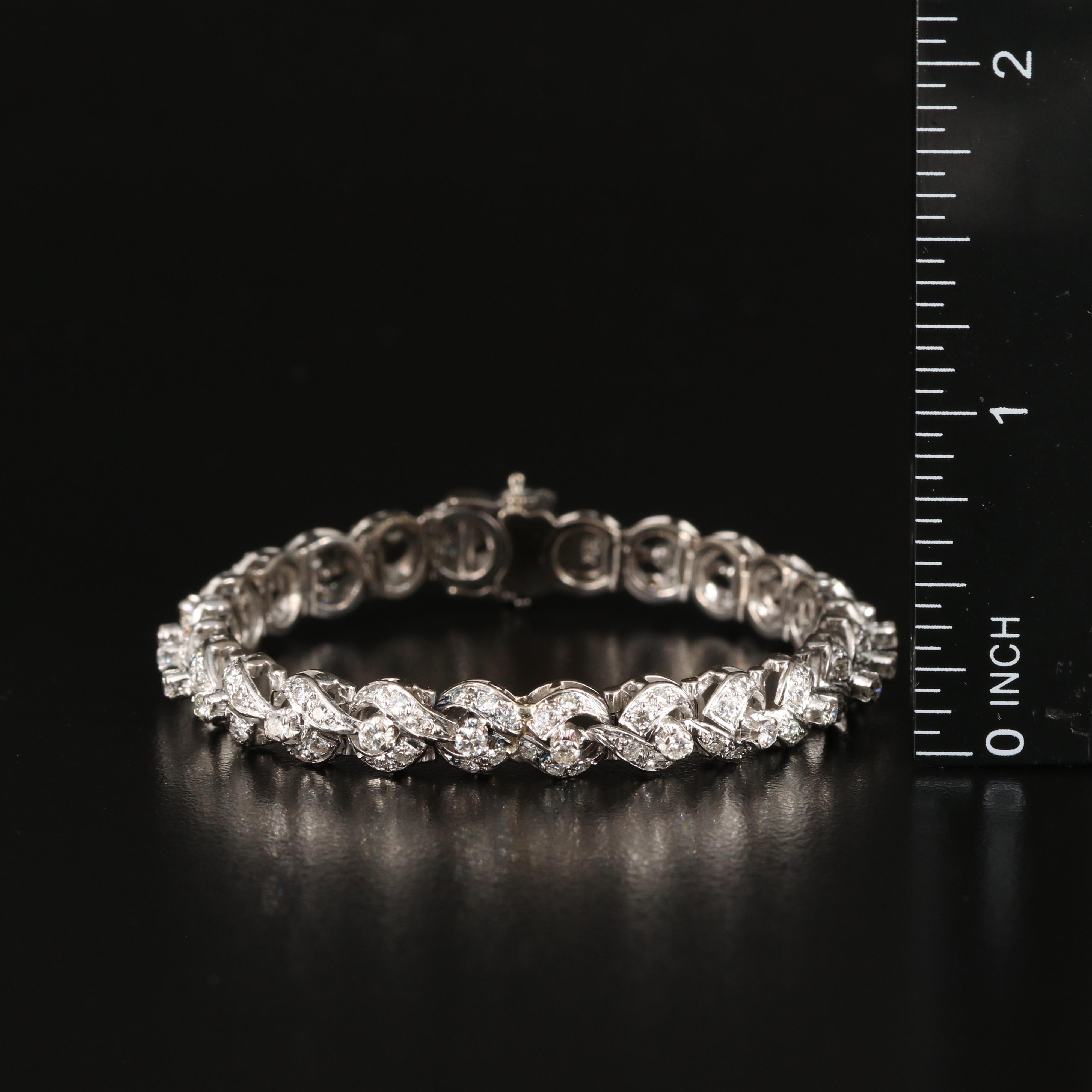 18K 3.01 CTW Diamond Bracelet