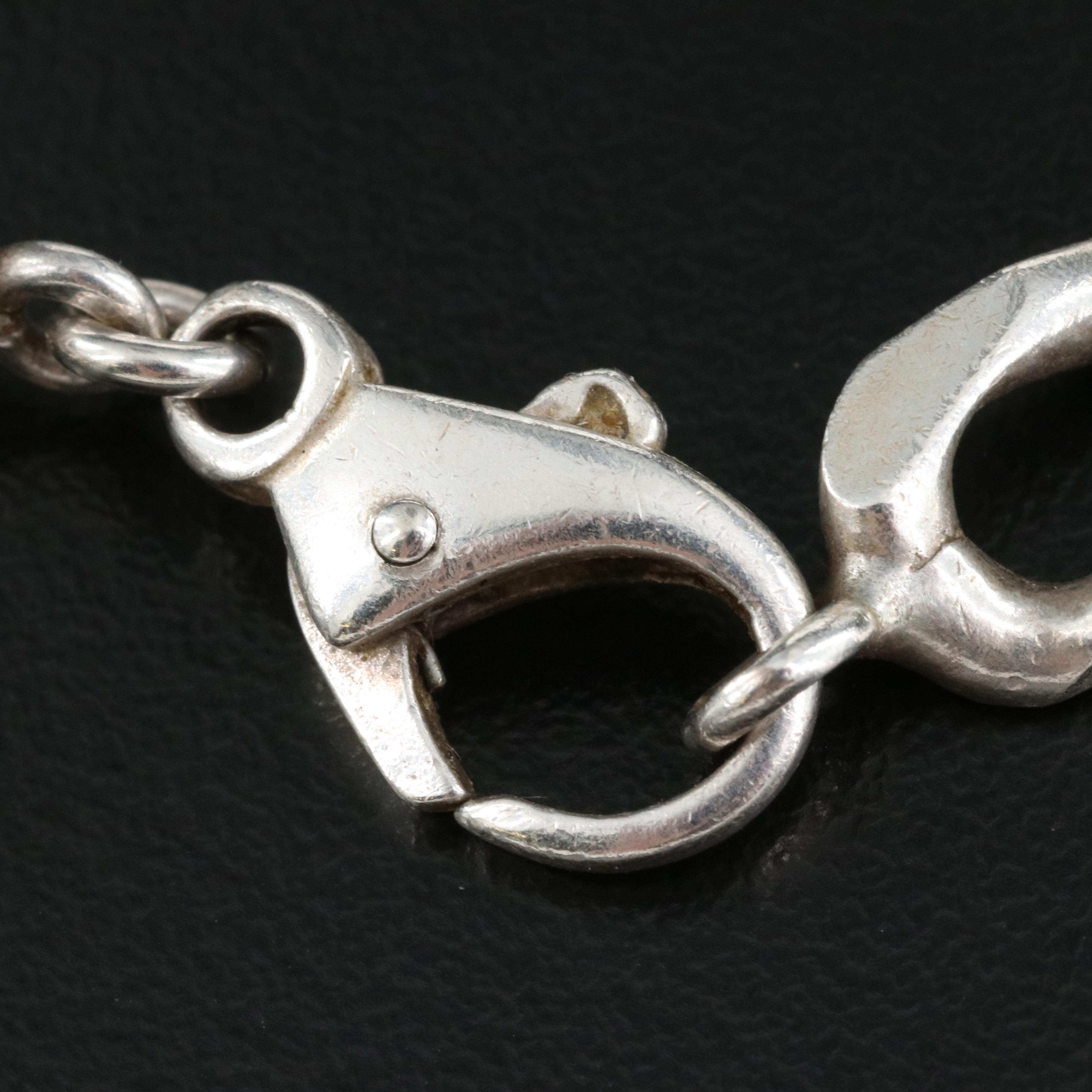 Sterling Curb Necklace