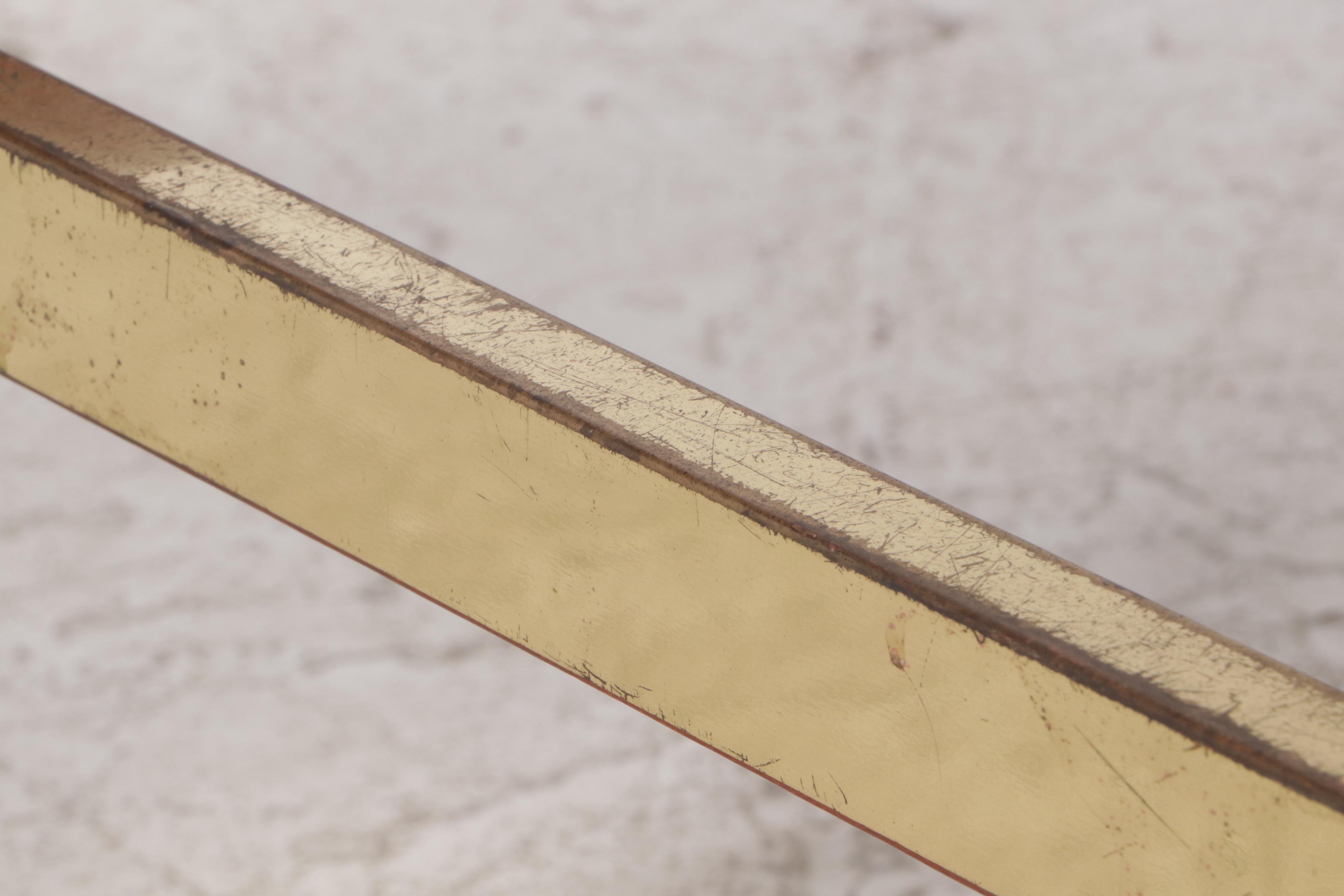 Seven Shelby Williams Wooden and Vinyl-Upholstered Counter Stools