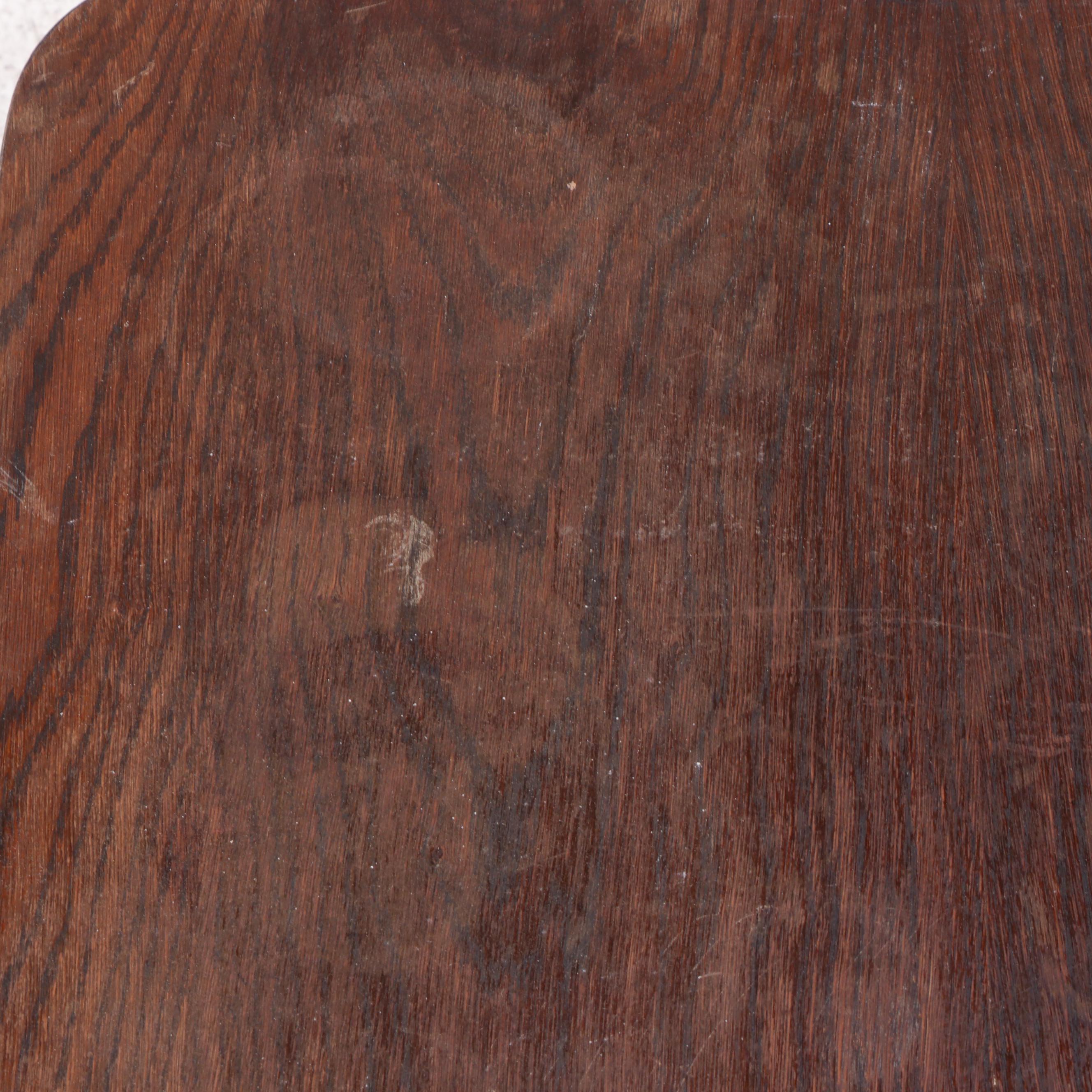 Czech Modern Oak Side Table, Mid to Late 20th Century