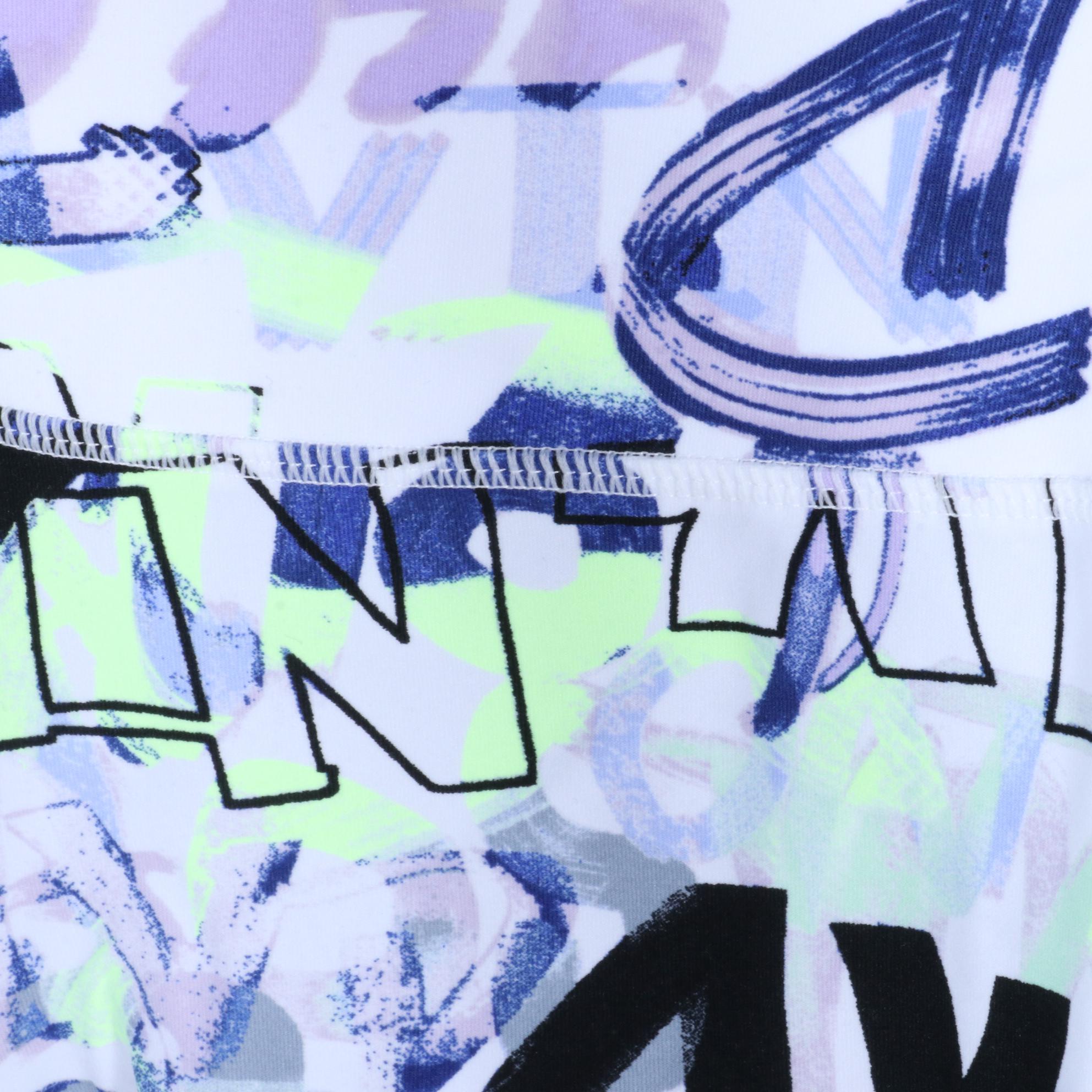 Calvin Klein Print and High-Waisted Bike Shorts, New With Tags