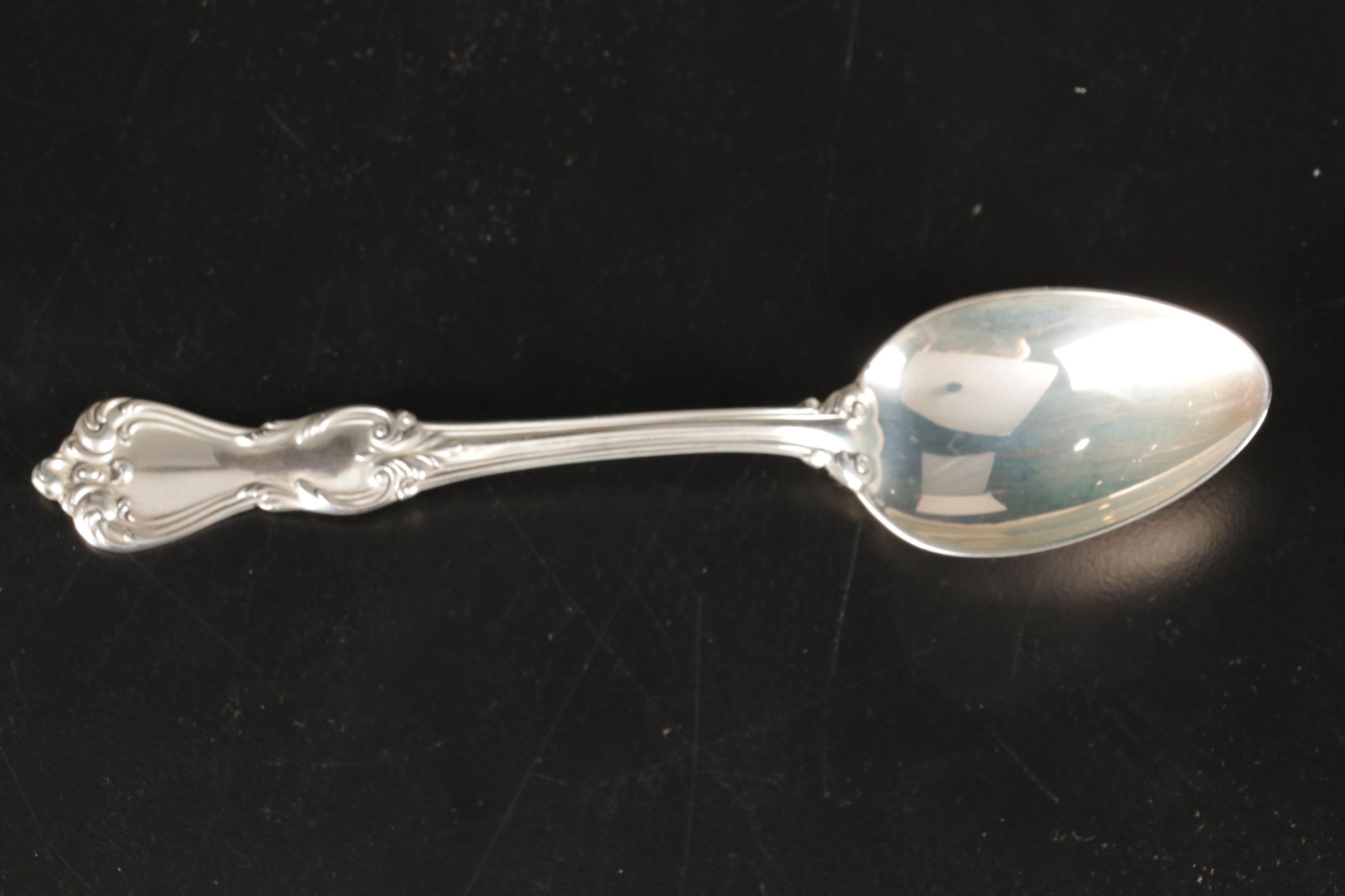 Reed & Barton "Marlborough" Sterling Silver Teaspoons