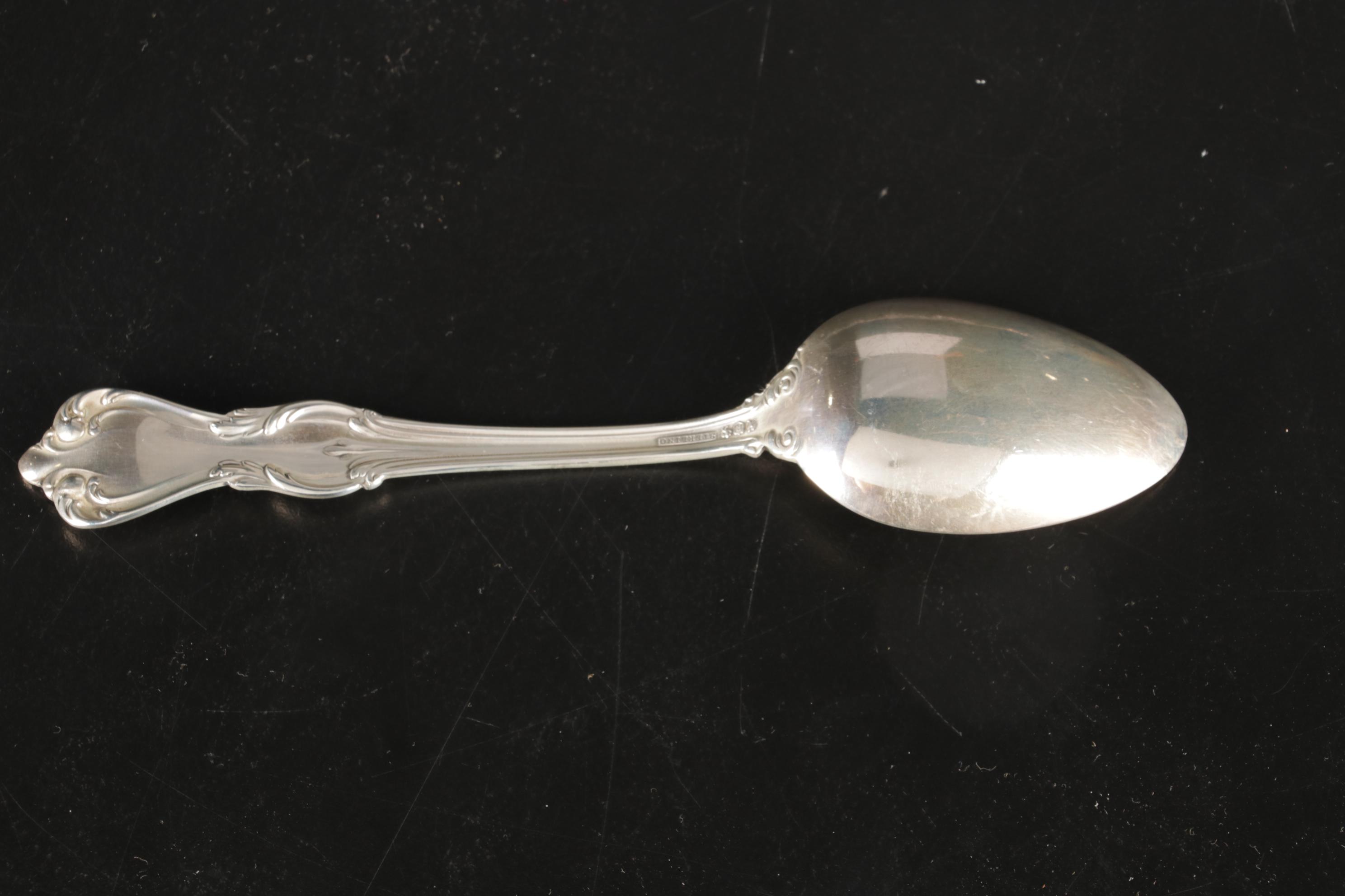 Reed & Barton "Marlborough" Sterling Silver Teaspoons