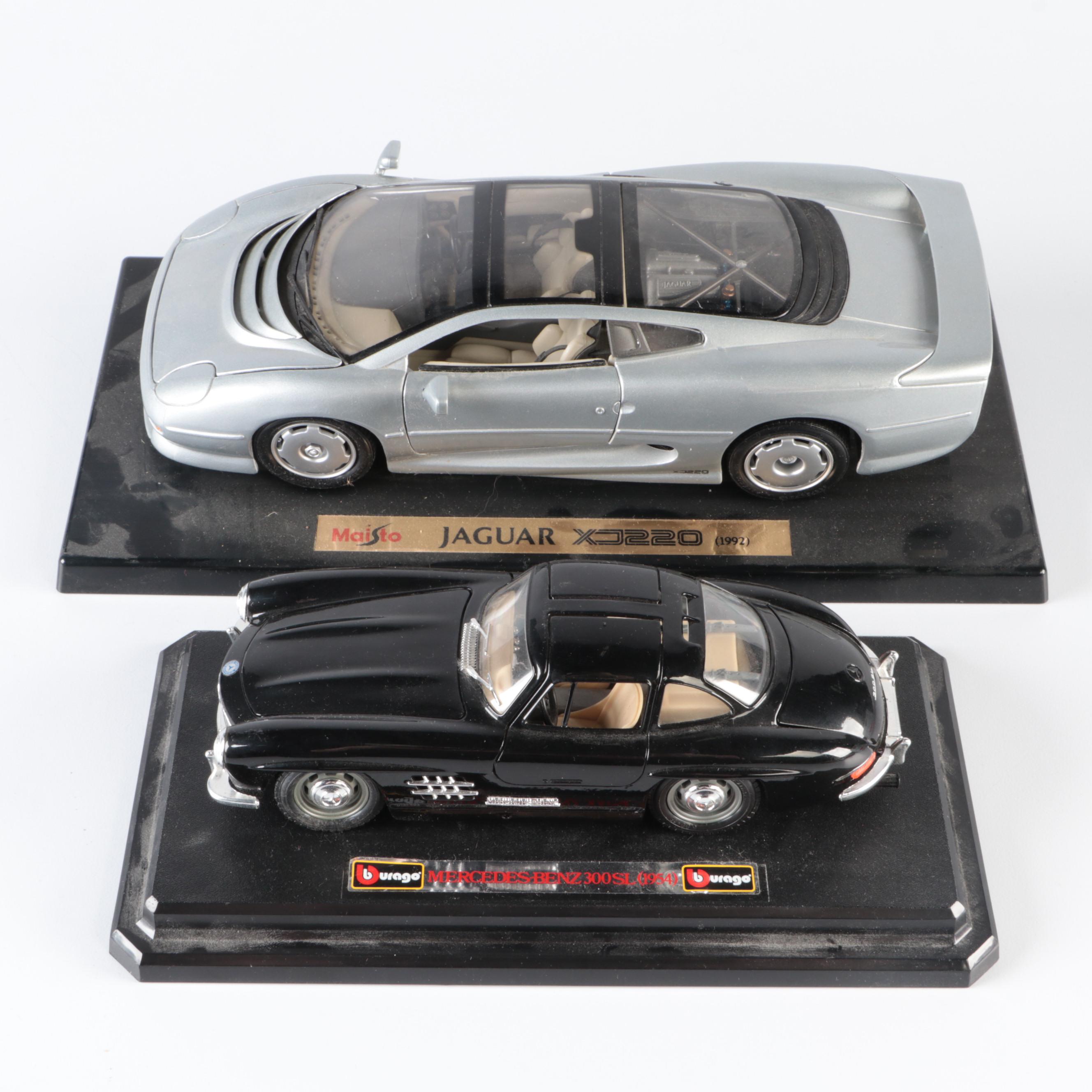 Maisto Jaguar XJ220, Danbury Mint 1956 Ford F-100, and More Diecast Cars