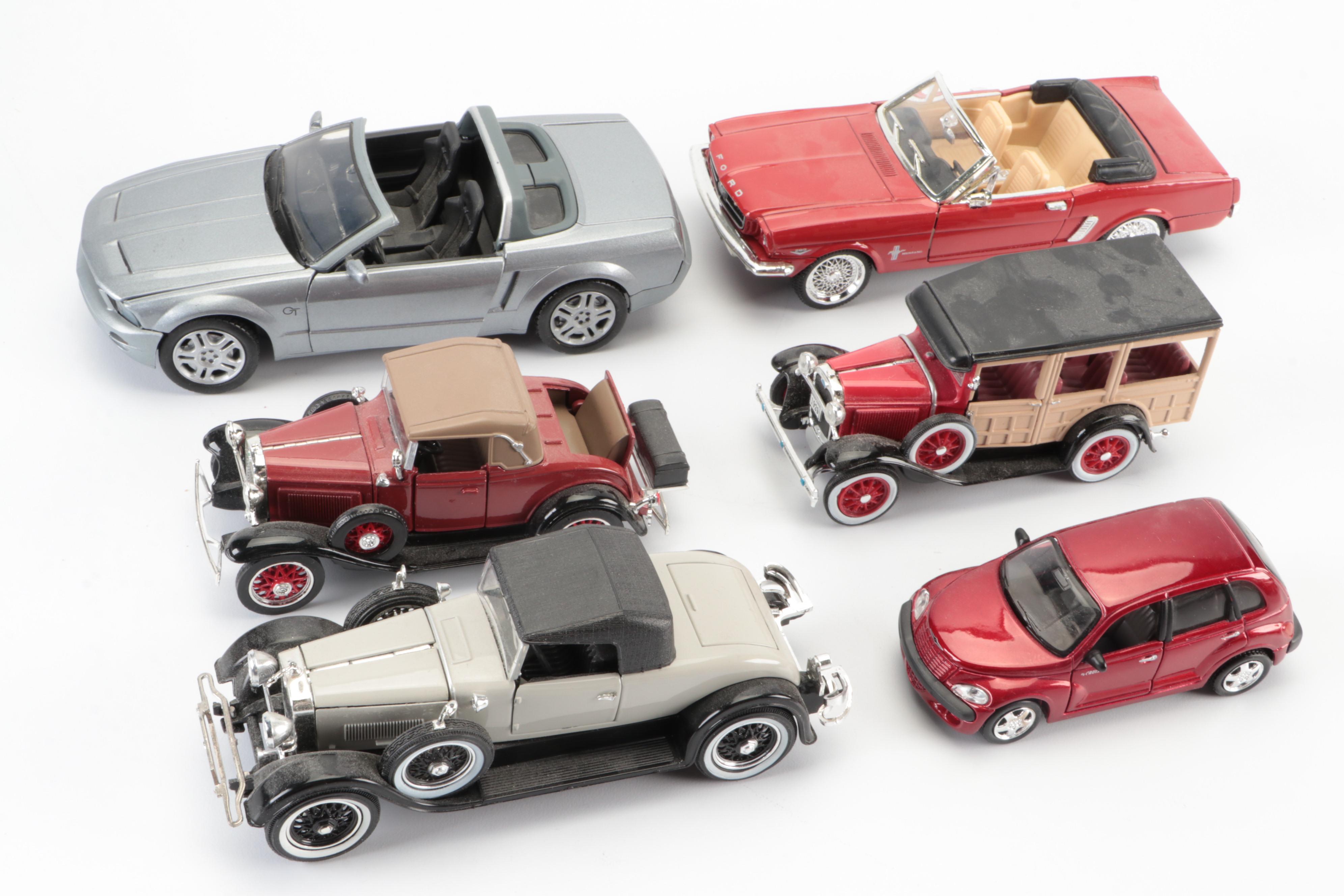 Maisto Jaguar XJ220, Danbury Mint 1956 Ford F-100, and More Diecast Cars