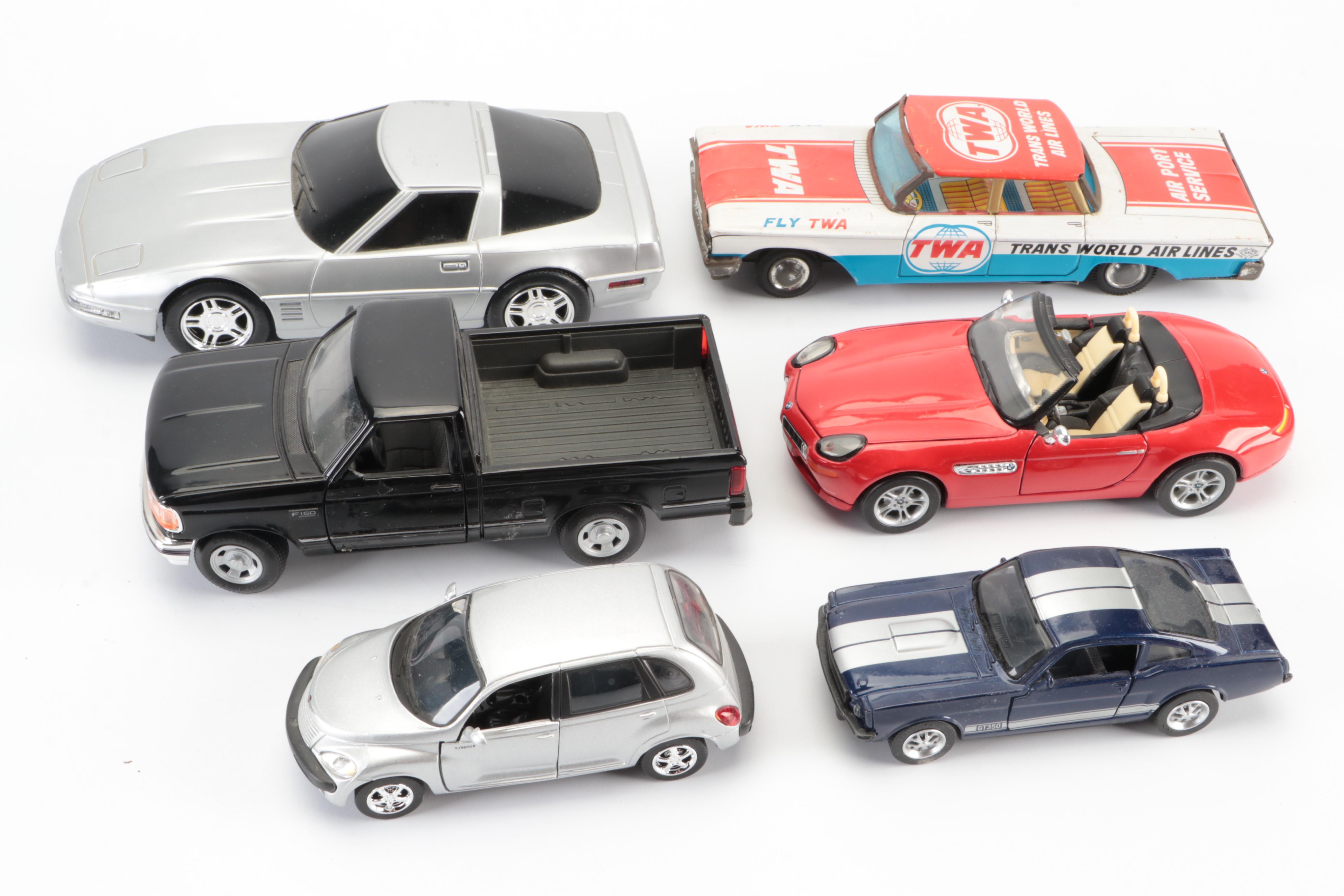 Maisto Jaguar XJ220, Danbury Mint 1956 Ford F-100, and More Diecast Cars