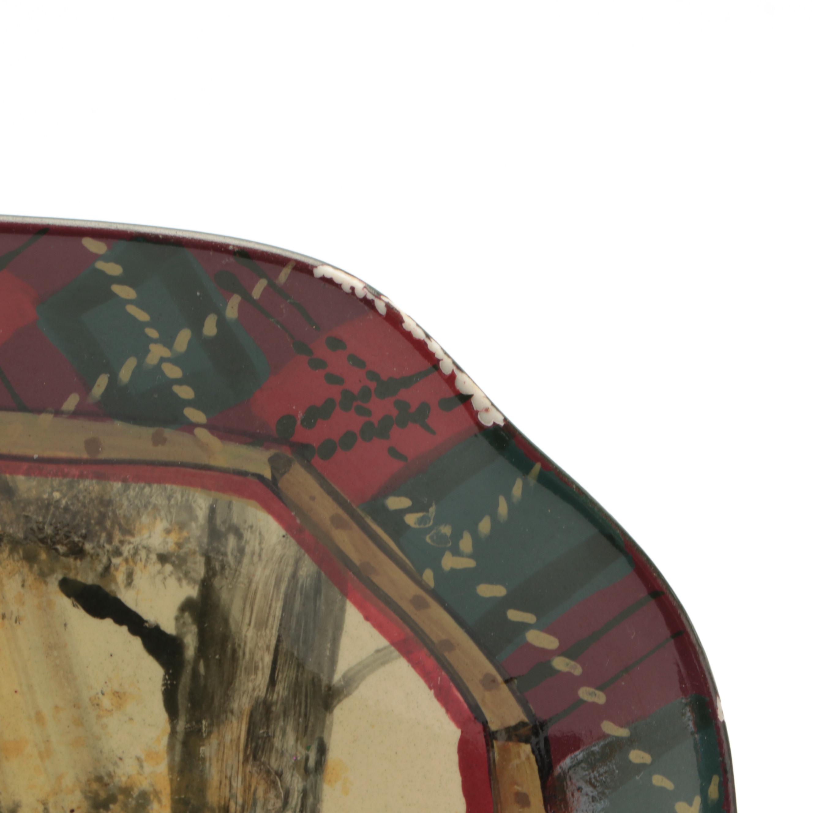 Kronheim & Oldenbusch Co Silver Plate Box with Equestriana Collection