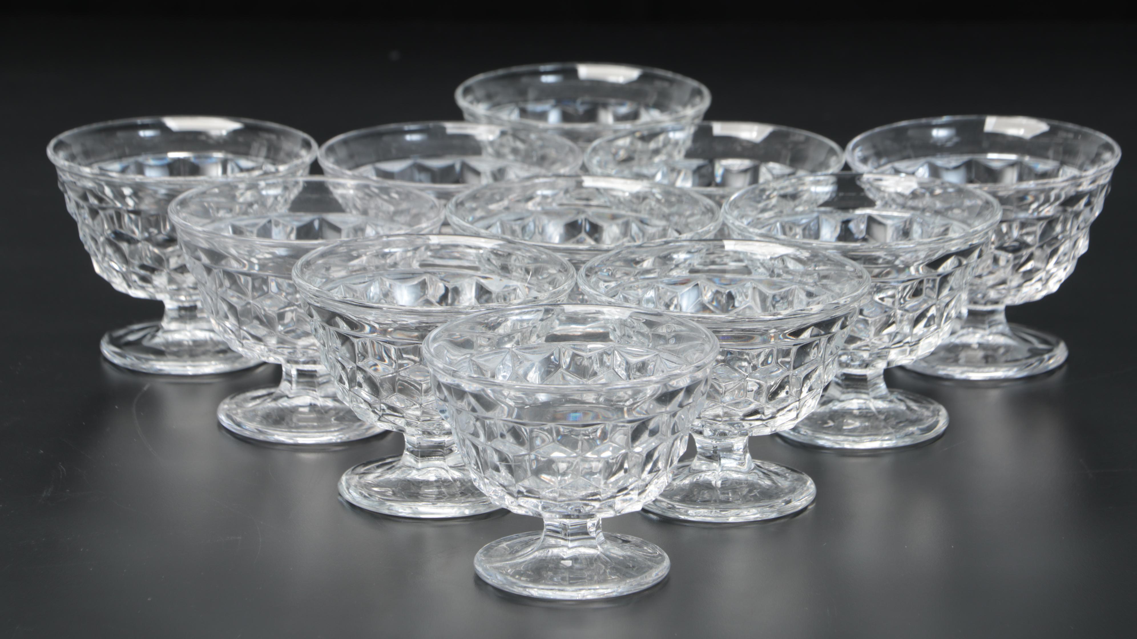 Fostoria "American Clear" Dinnerware, Stemware and Table Accessories