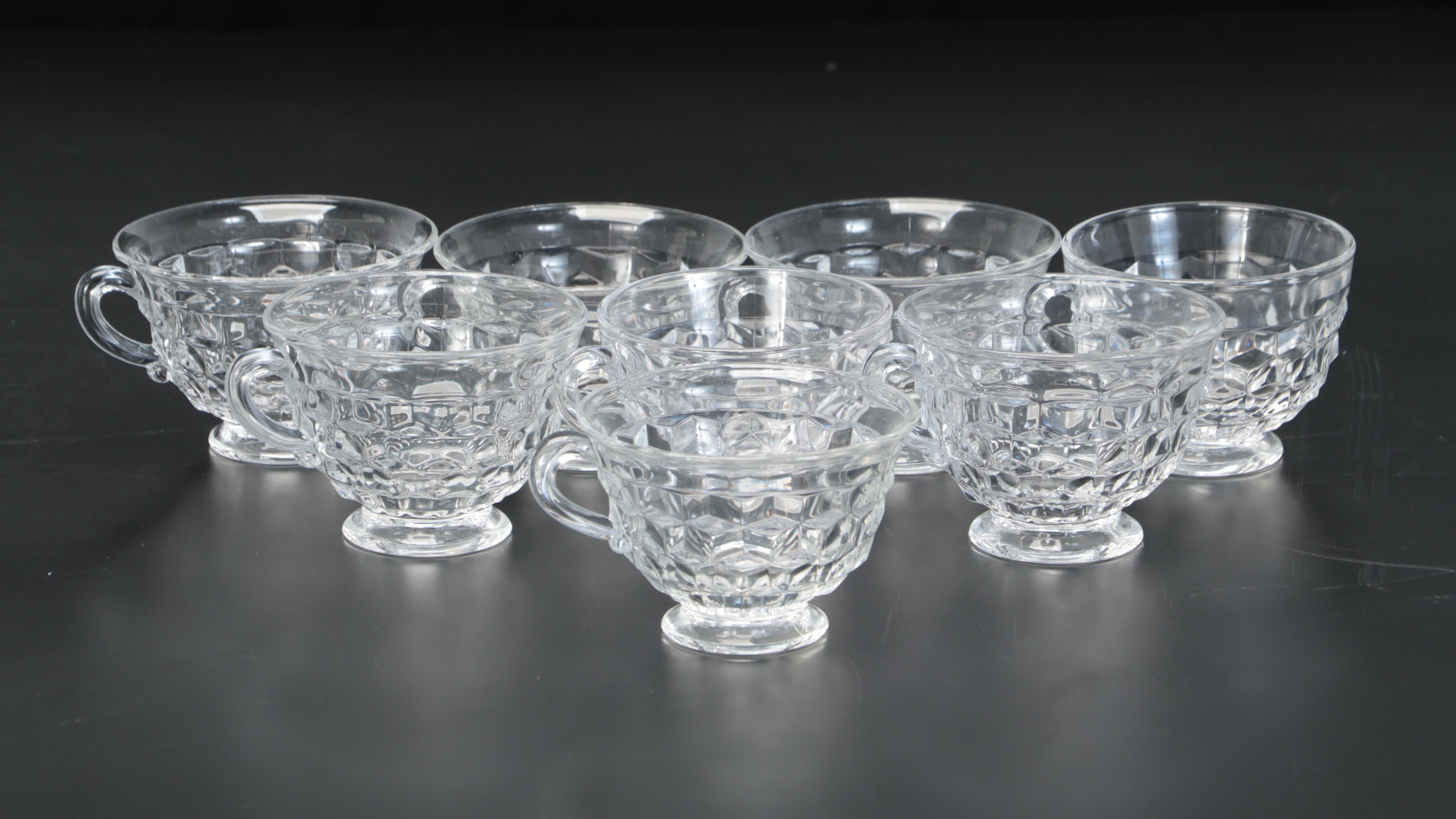 Fostoria "American Clear" Dinnerware, Stemware and Table Accessories