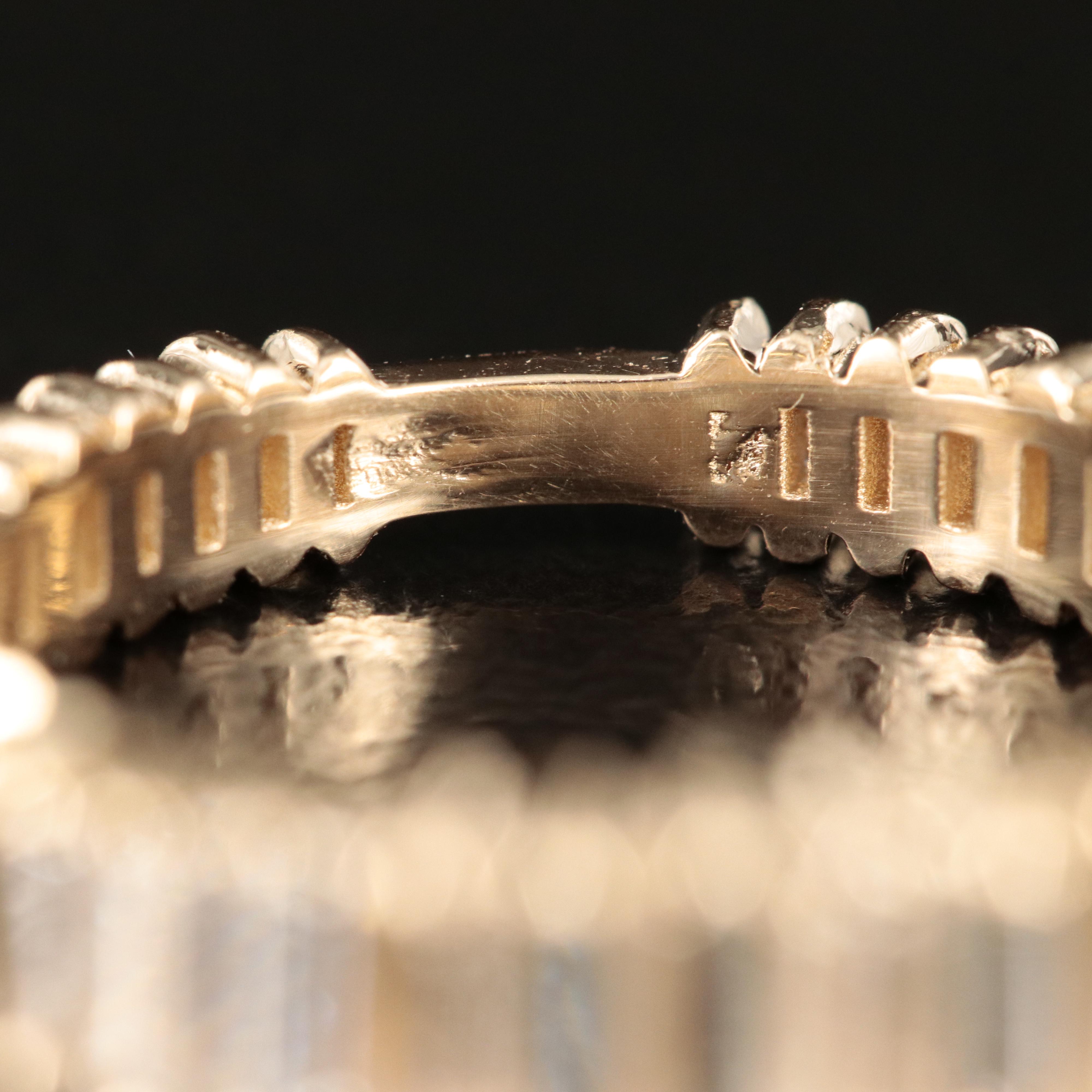 14K 1.24 CTW Diamond Band