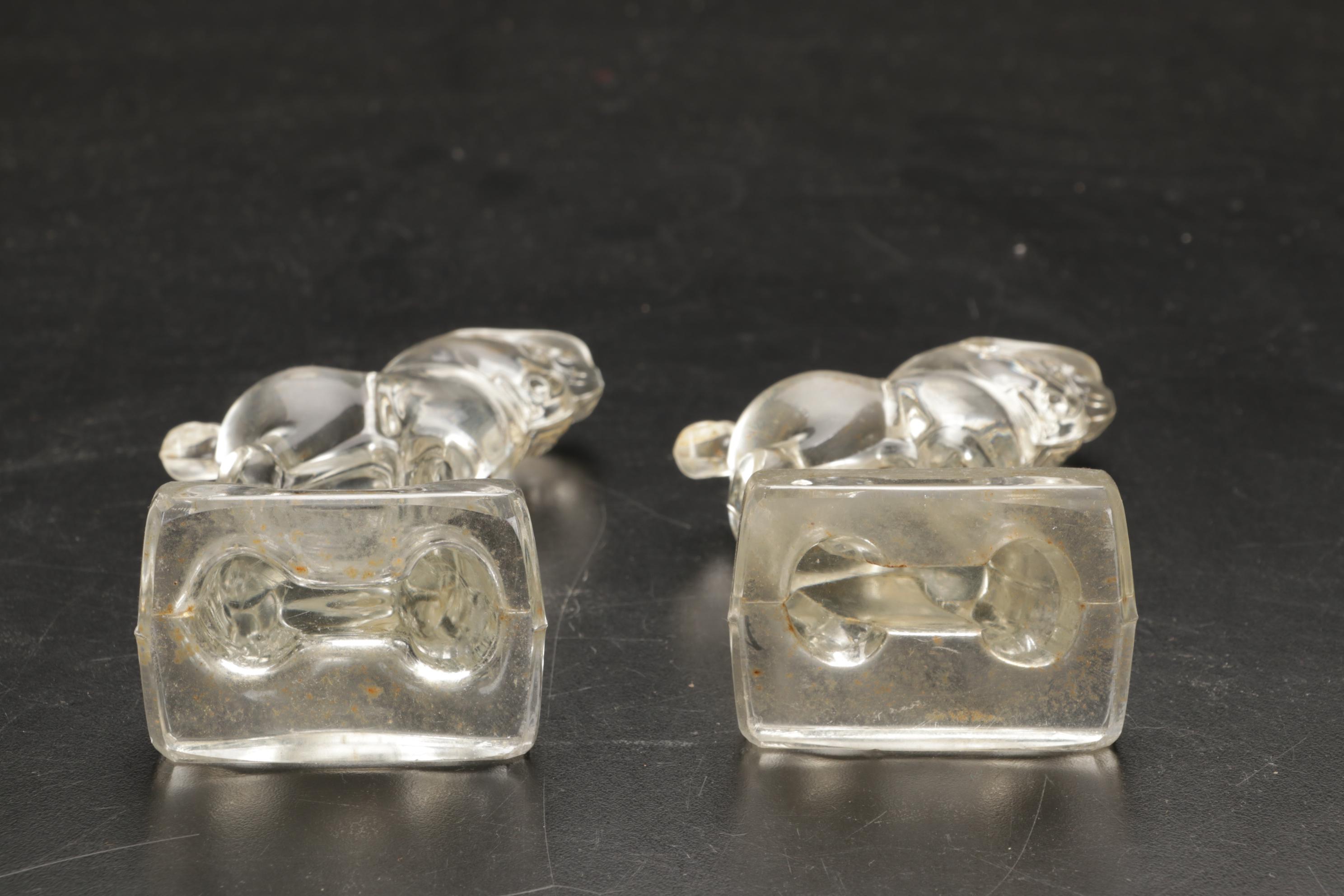 Heisey Clydesdales, Trojan Horse, Sparky, Balking Colt, Bucking Colt Figurines